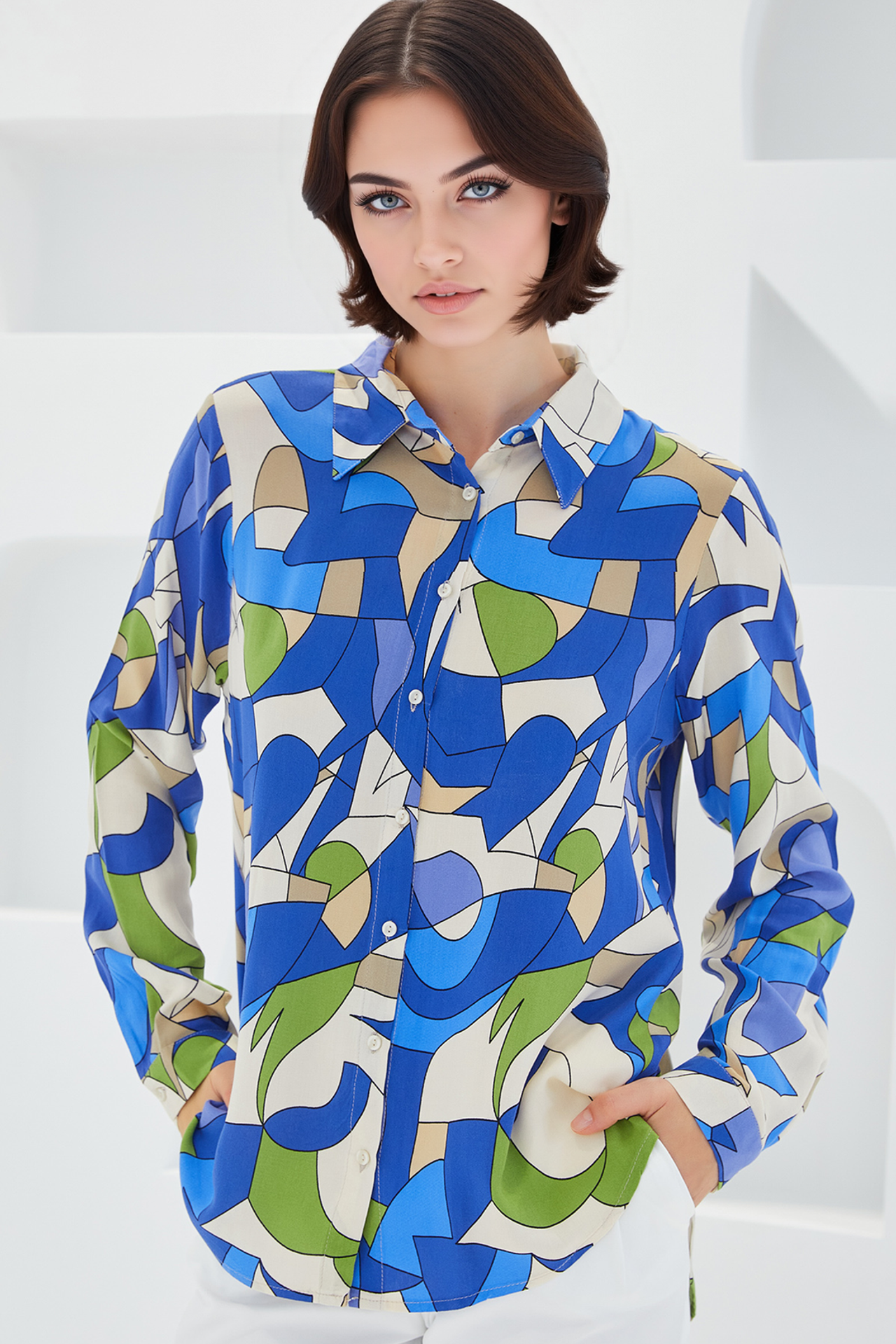 BDART Patterned Long Sleeve Shirt 1