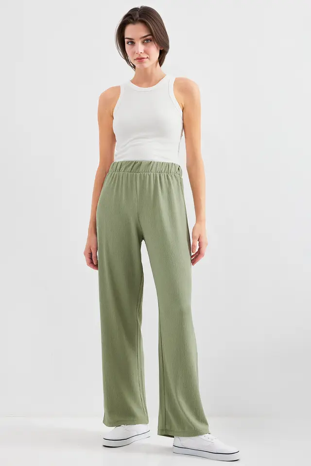 BDART Textured Relaxed Fit Knit Pants