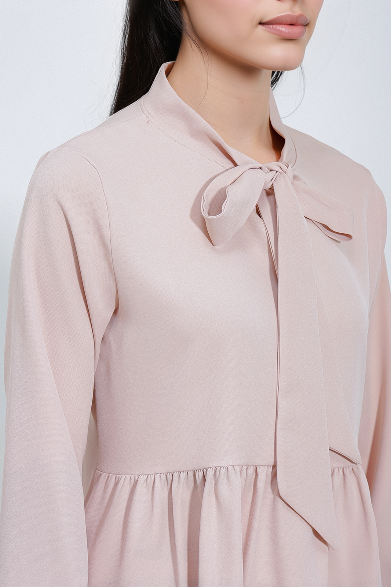 BDART Long Tunic and Pants Two-Piece Set with Shirt Collar 4