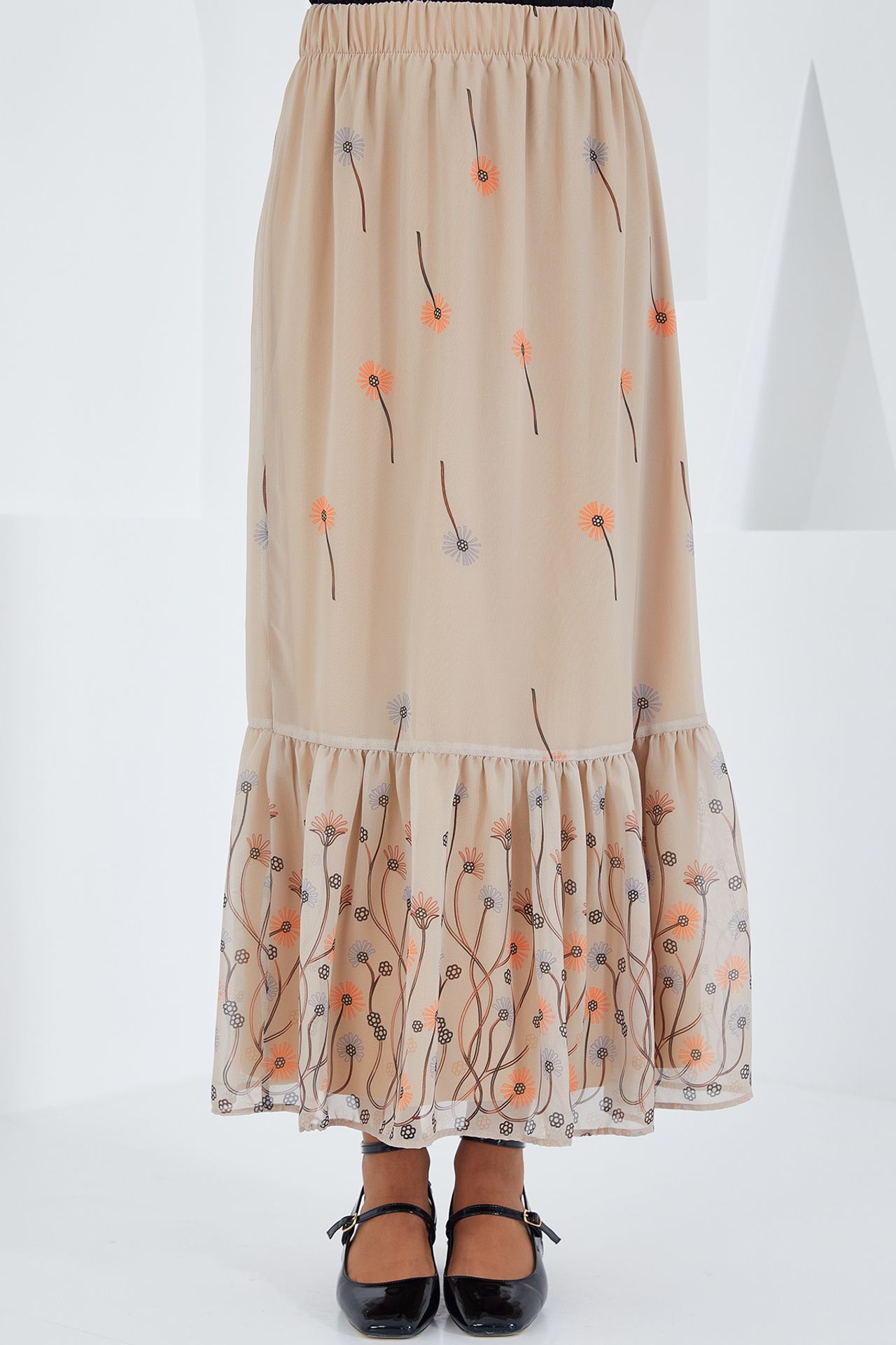 BDART Floral Print Maxi Skirt 4