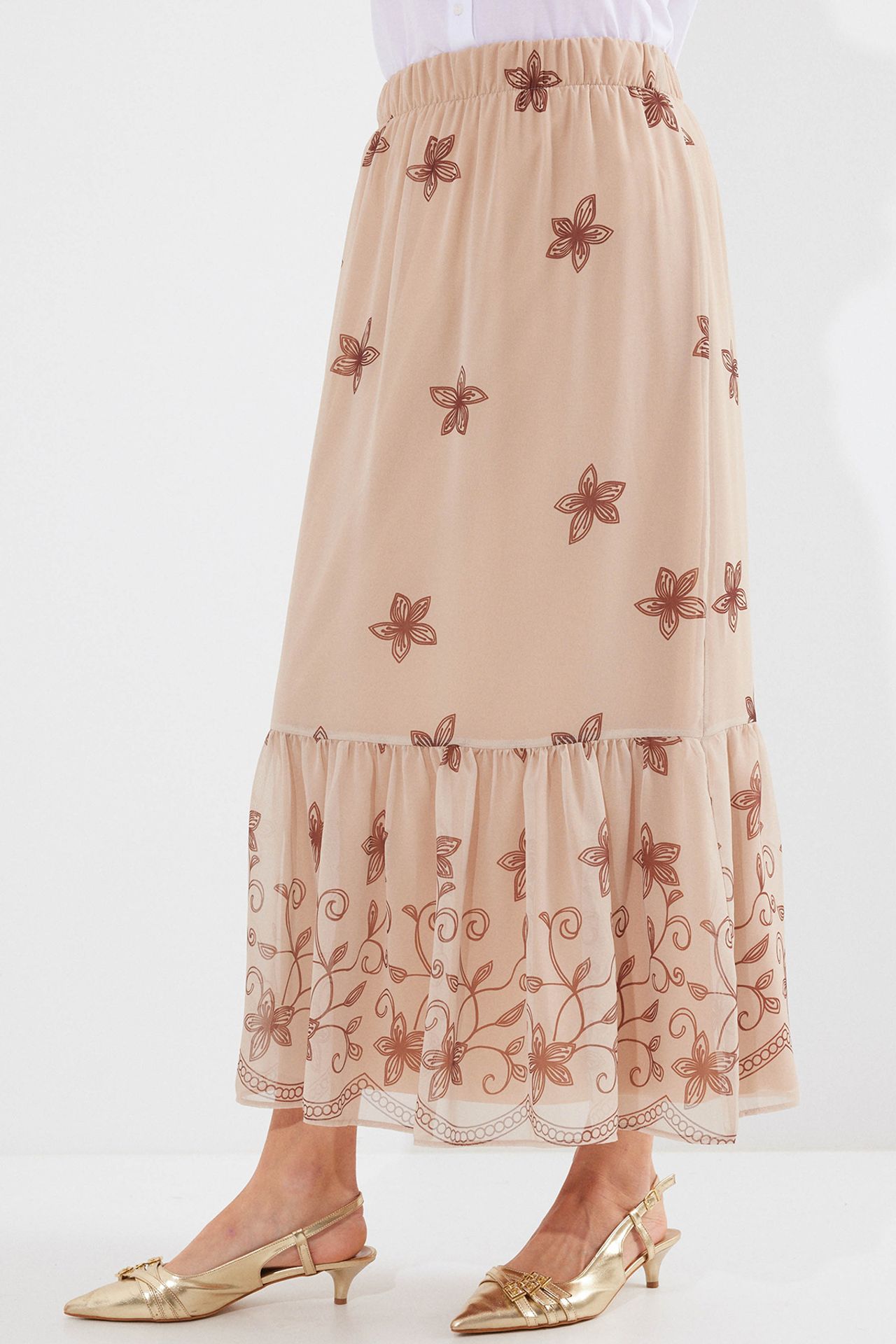 BDART Floral Print Maxi Skirt 3