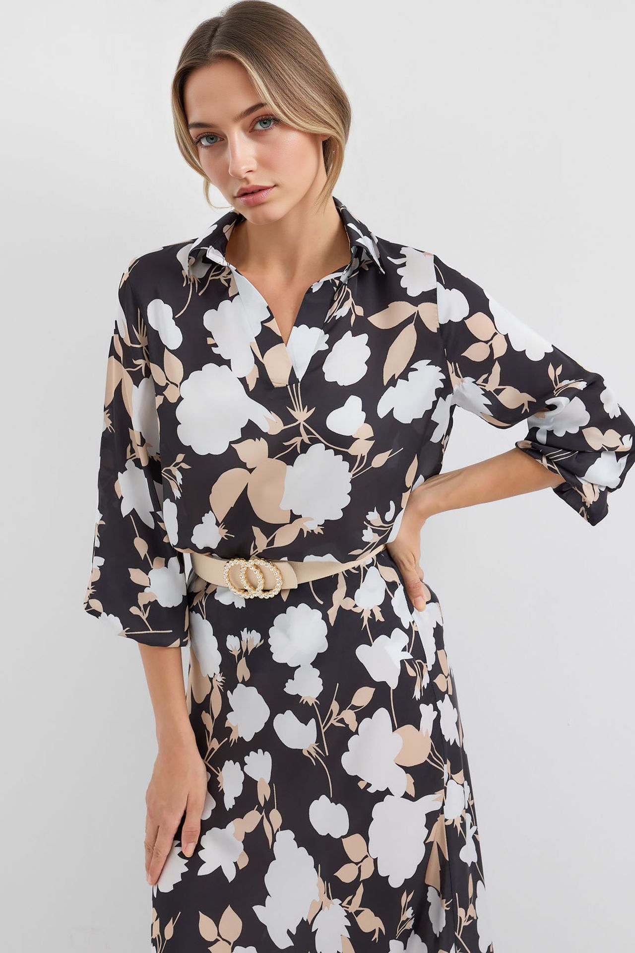 BDART Long Sleeve Floral Two-Piece Coord Set 3