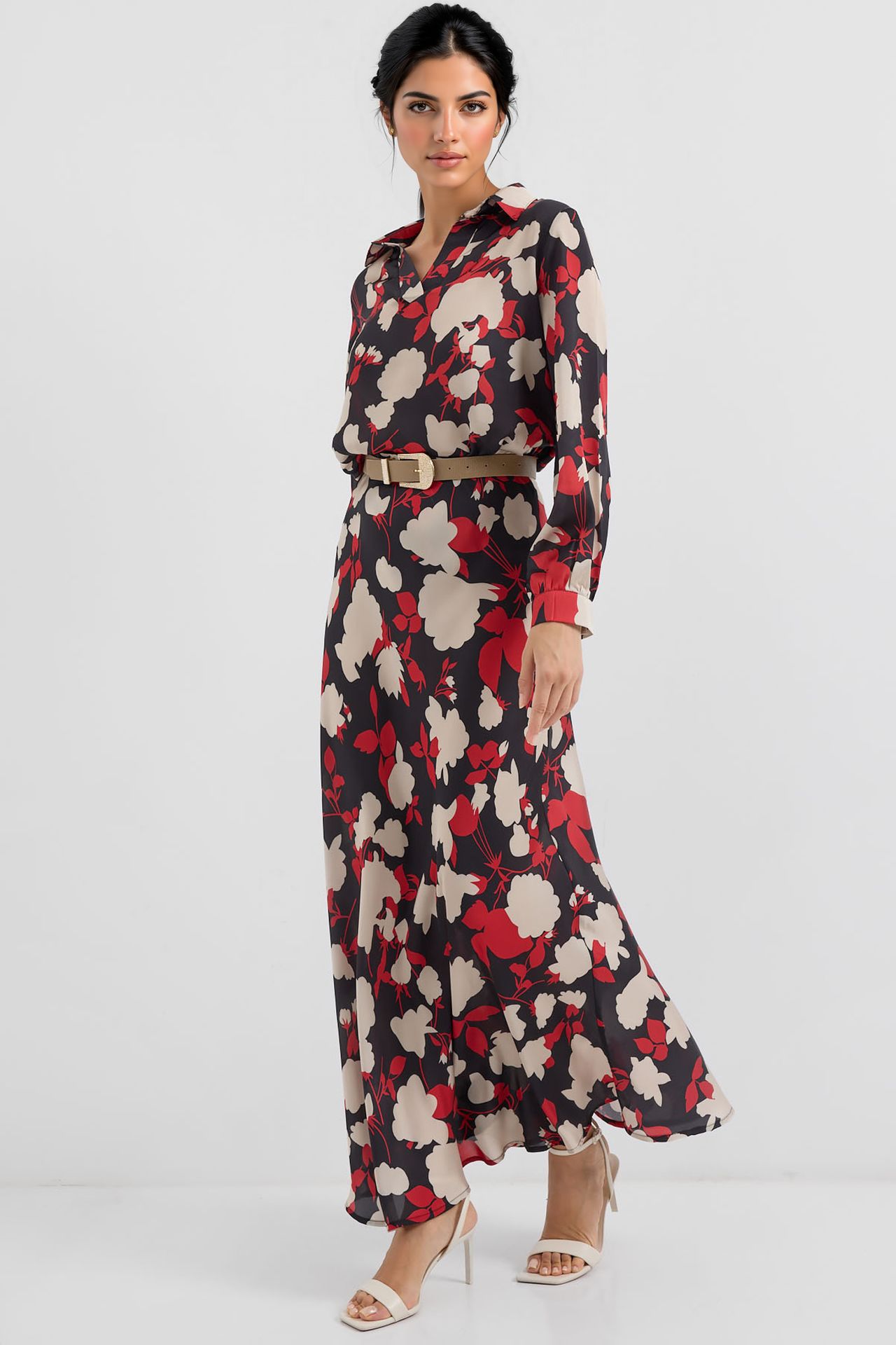 BDART Long Sleeve Floral Two-Piece Coord Set 2