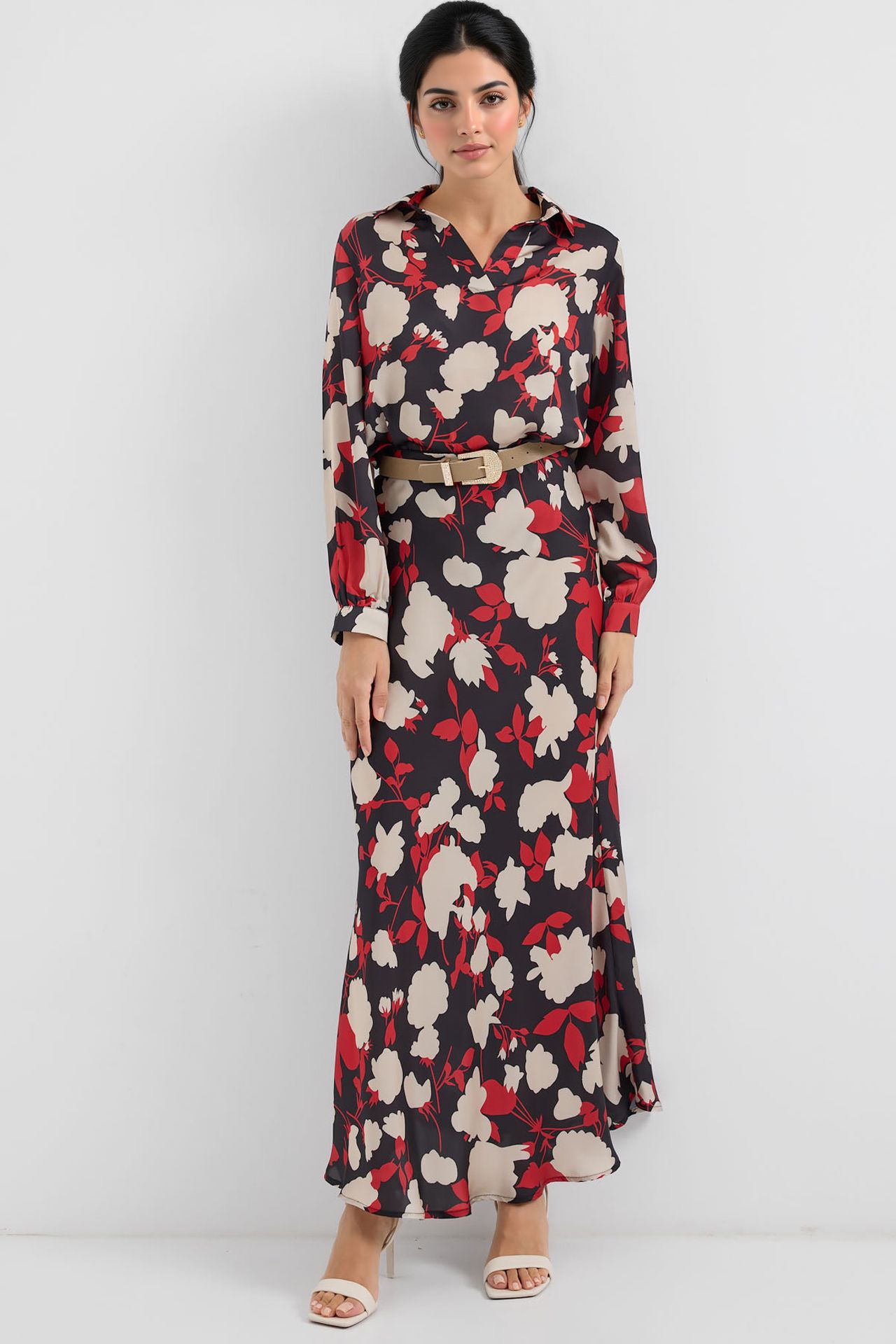 BDART Long Sleeve Floral Two-Piece Coord Set 3