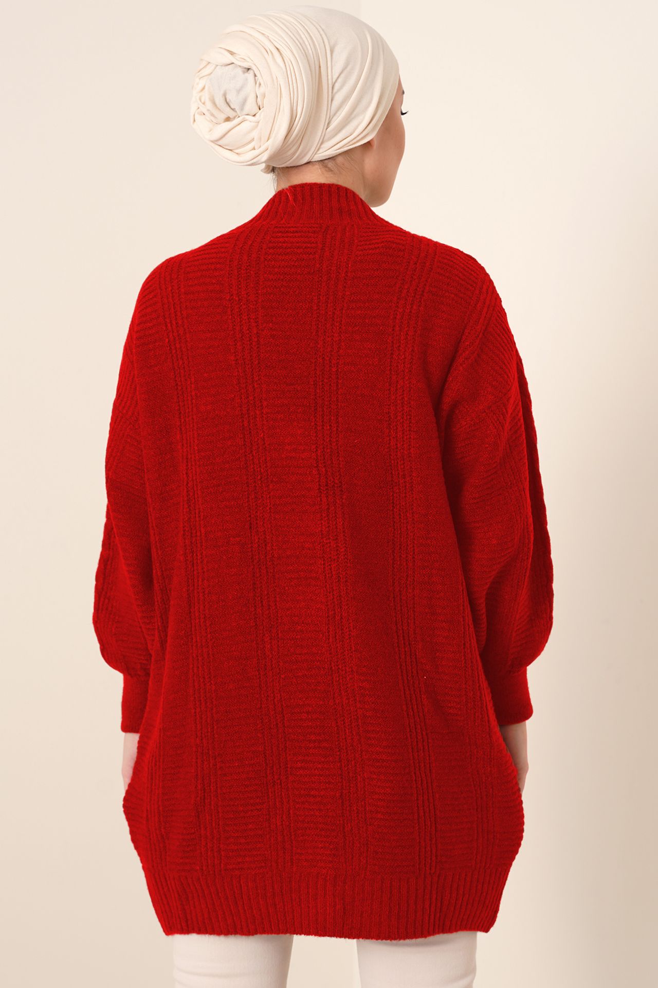 BDART Buttoned V-Neck Jacquard Cardigan 2