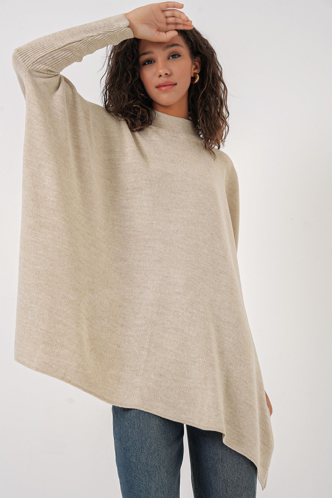 BDART Oversized Acrylic Crew Neck Jumper 5