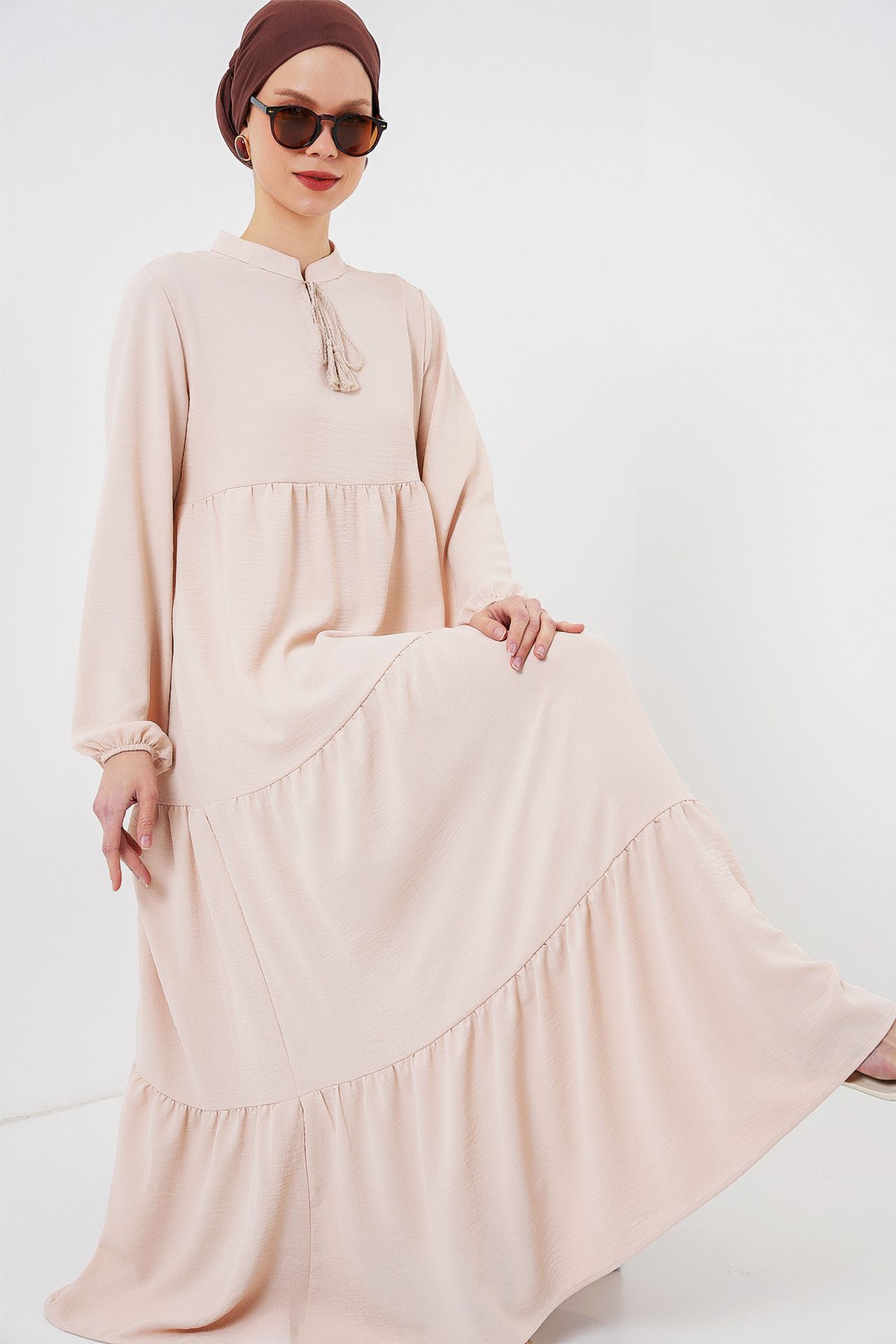 BDART Maxi Dress with Bow Detail 1