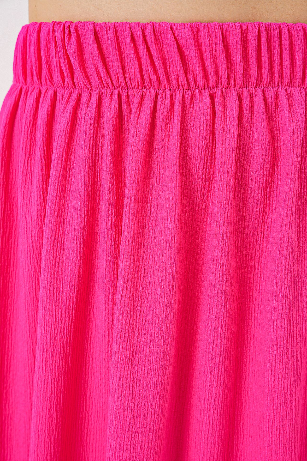 BDART Textured Maxi Knit Skirt with Elastic Waist 5