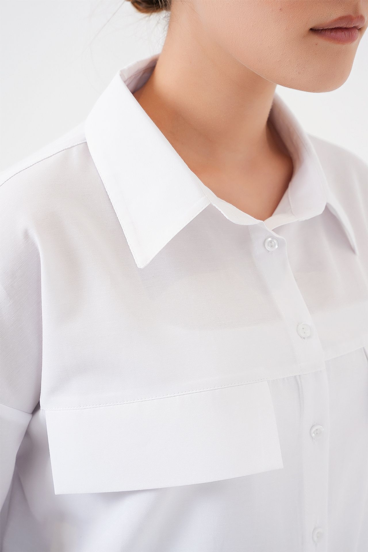 BDART Loose Fit Poplin Shirt with Pocket 5