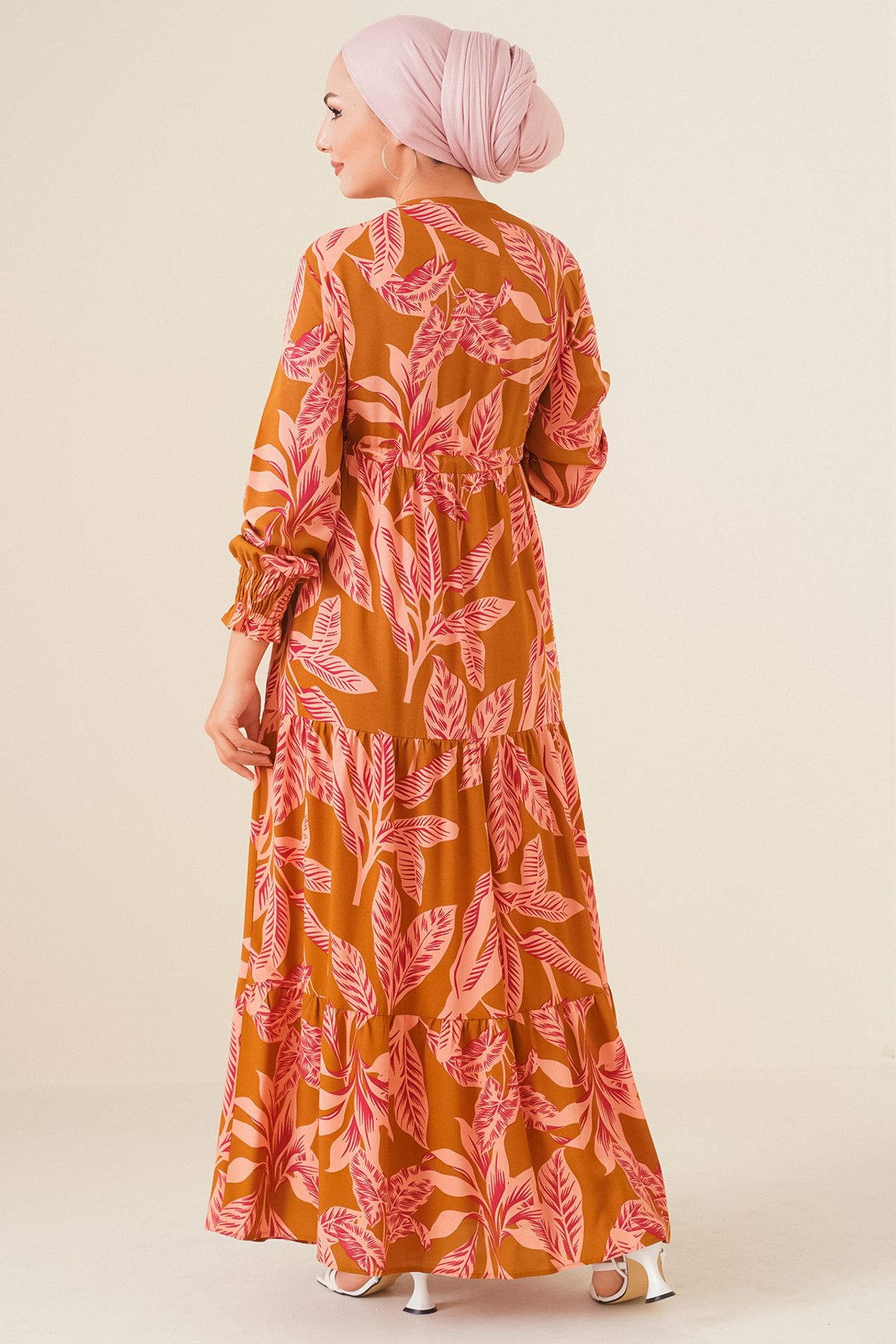 BDART Floral Viscose Crepe Maxi Dress 5