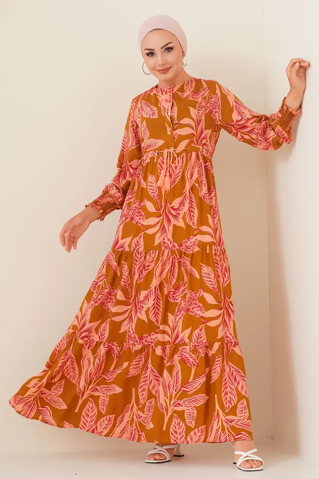 BDART Floral Viscose Crepe Maxi Dress