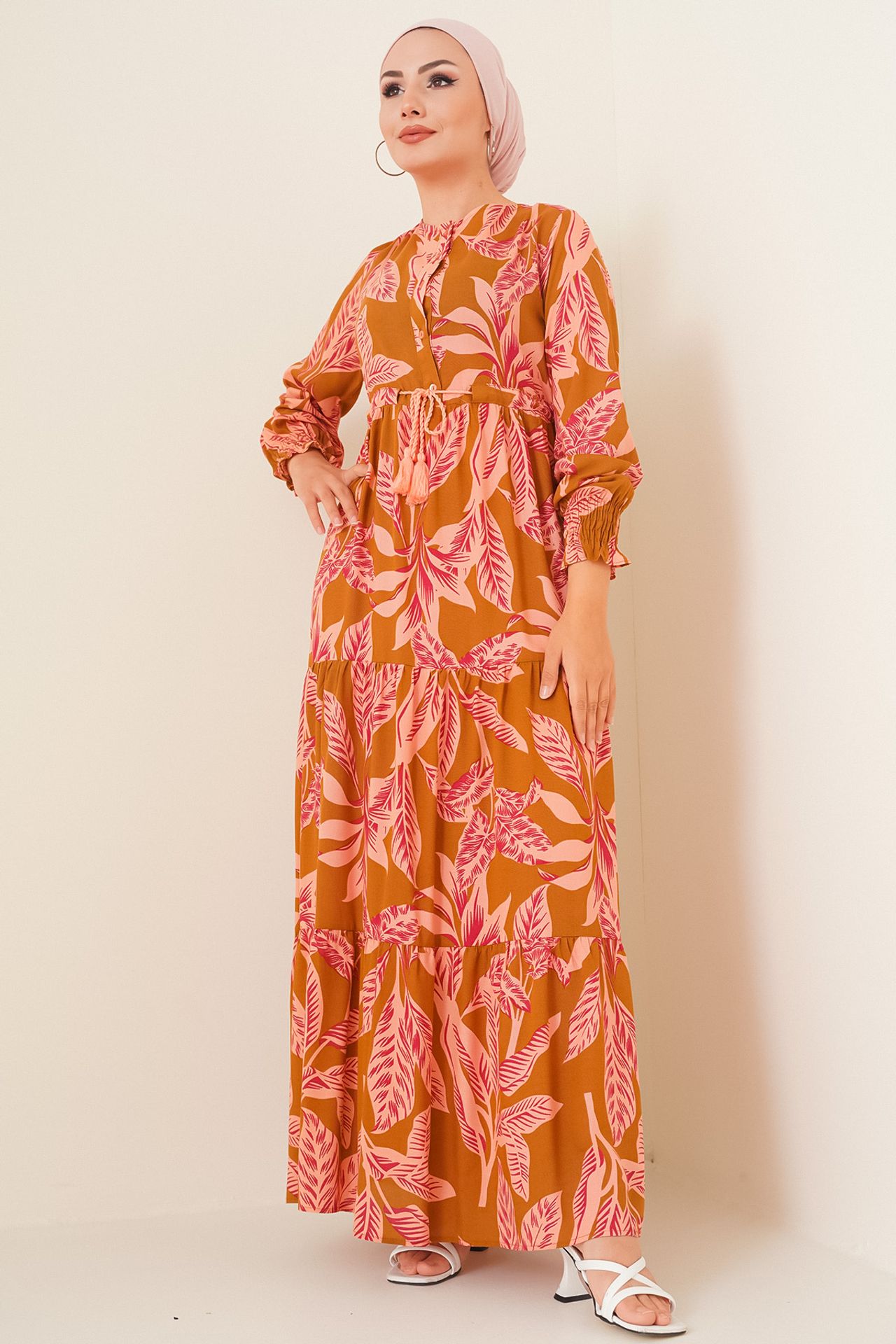 BDART Floral Viscose Crepe Maxi Dress 2