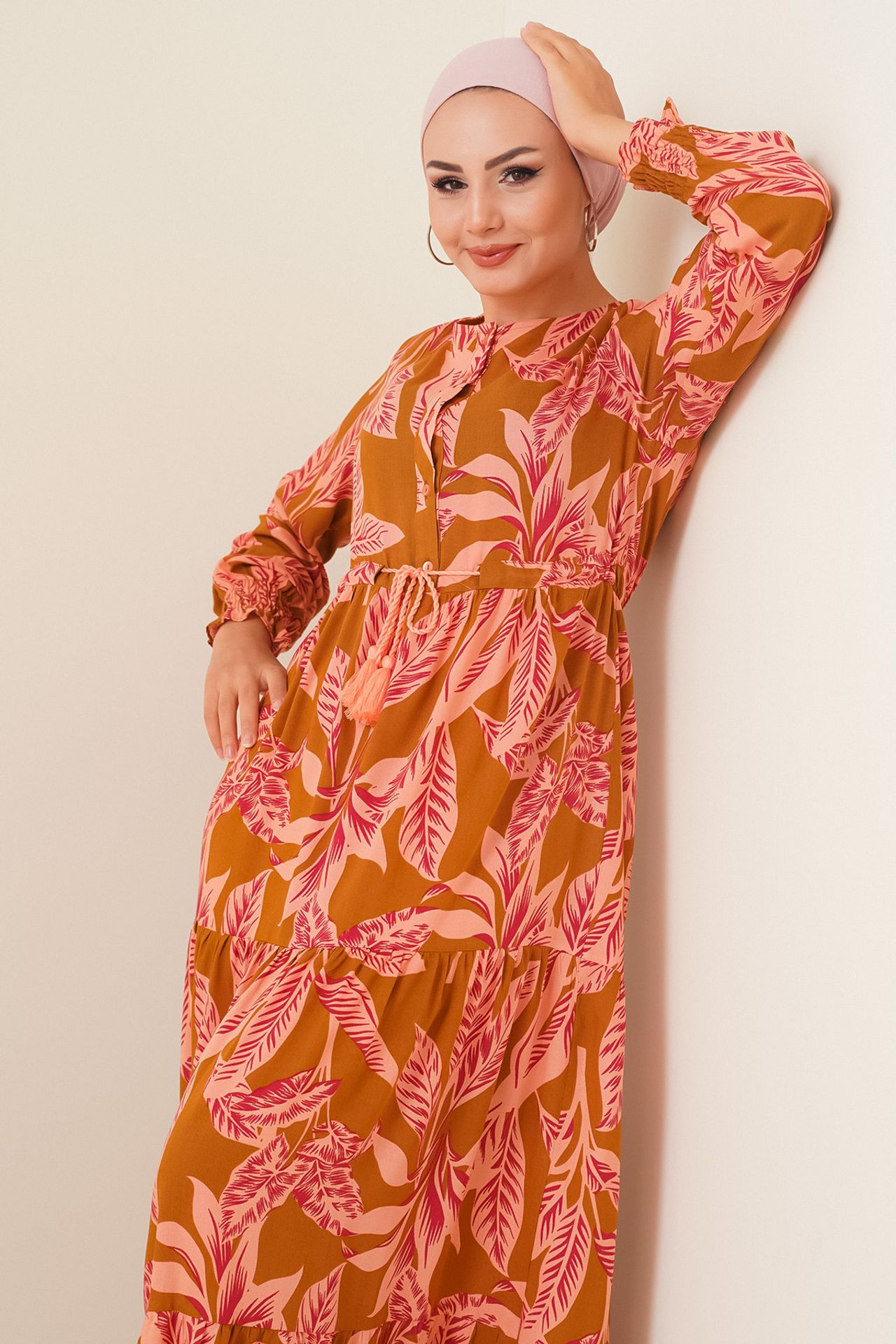 BDART Floral Viscose Crepe Maxi Dress 3