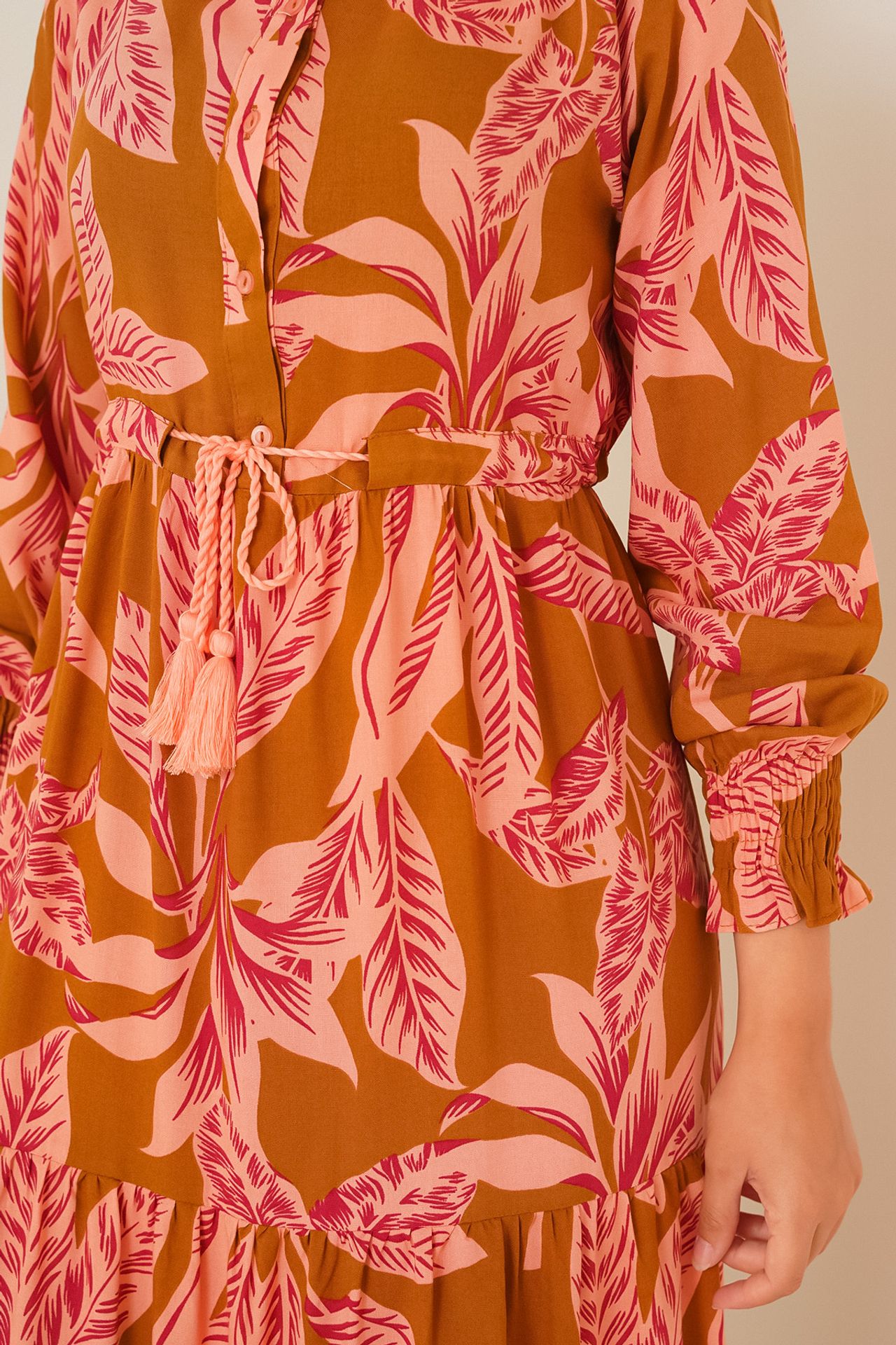 BDART Floral Viscose Crepe Maxi Dress 4