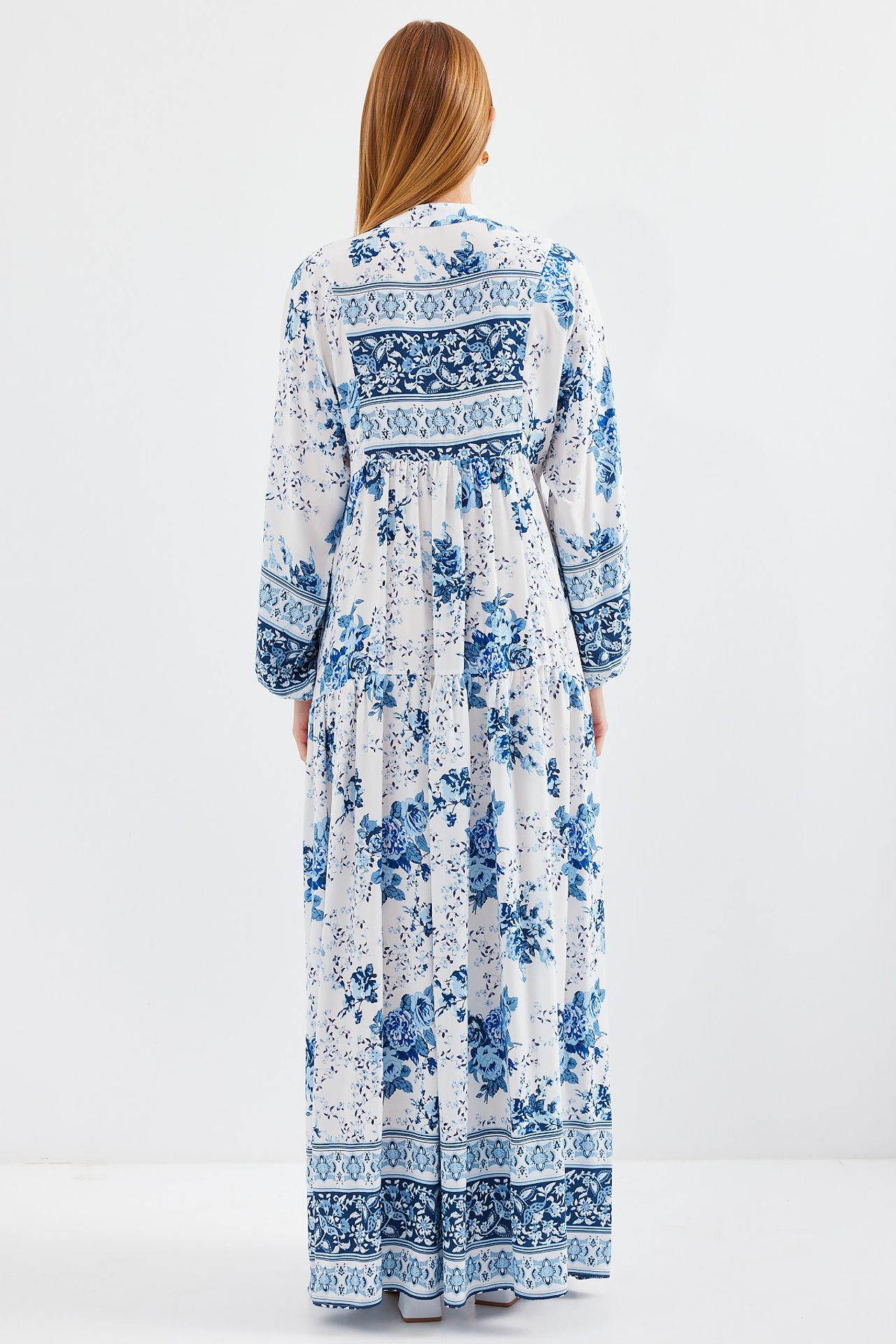 BDART Printed V-Neck Maxi Dress 7