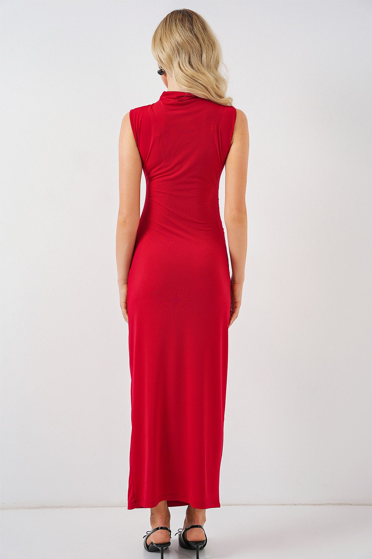 BDART Fitted Midi Turtleneck Dress 7