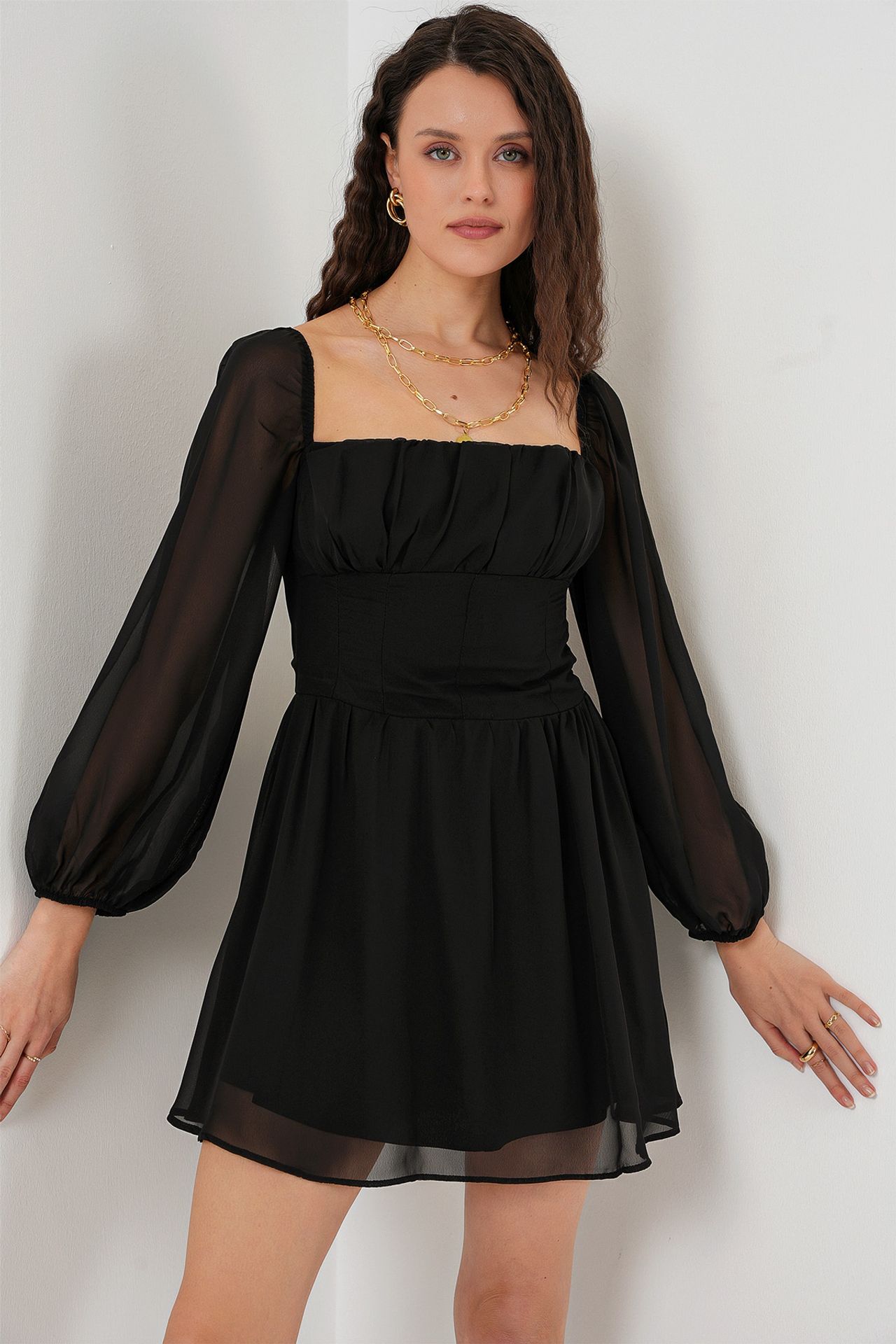 BDART Square Collar Mini Dress 2