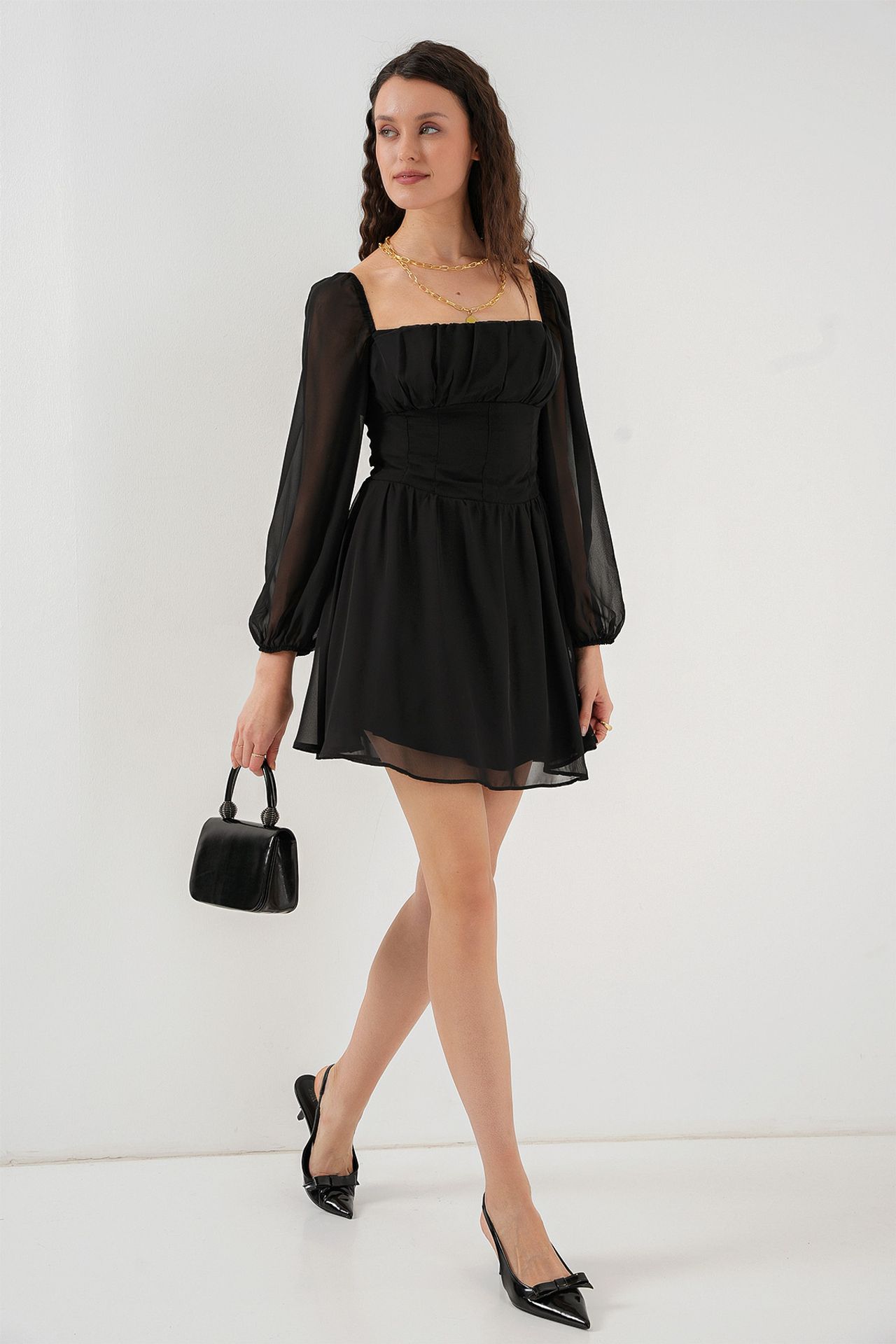 BDART Square Collar Mini Dress 3