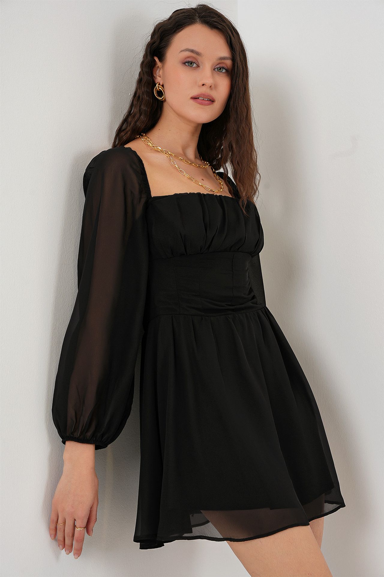 BDART Square Collar Mini Dress 4