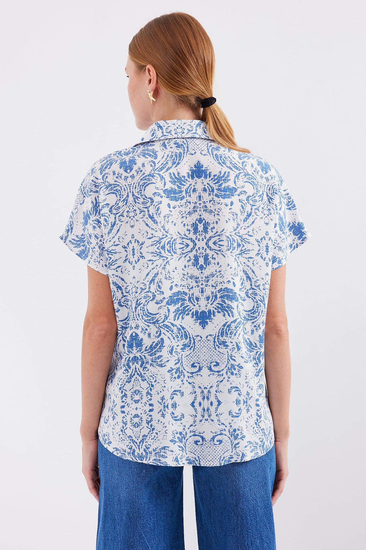 BDART Printed Crepe Button Shirt 5