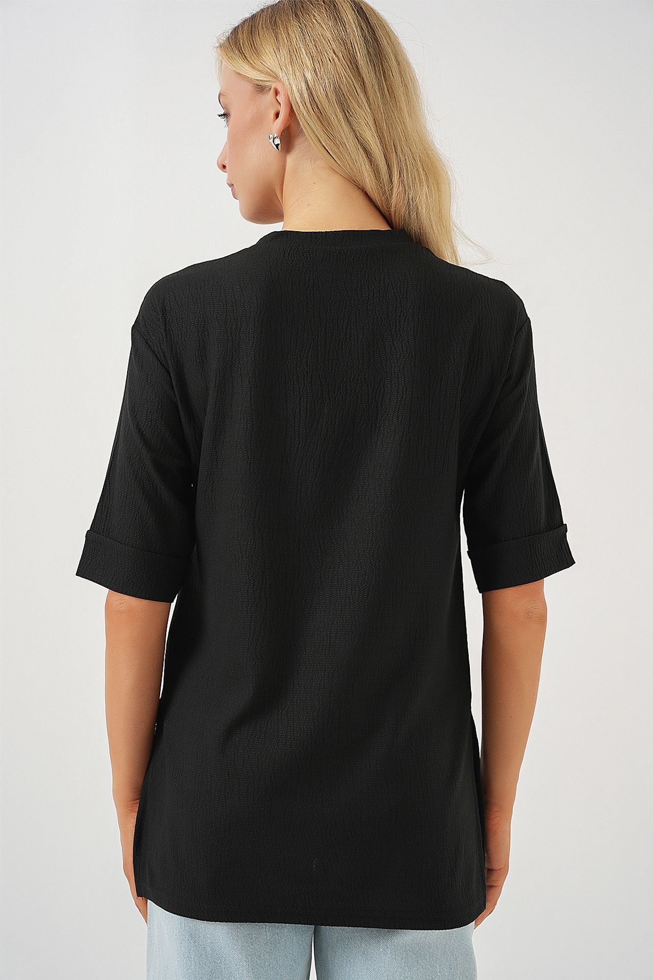 BDART Textured Crew Neck Short Sleeve T-Shirt 6