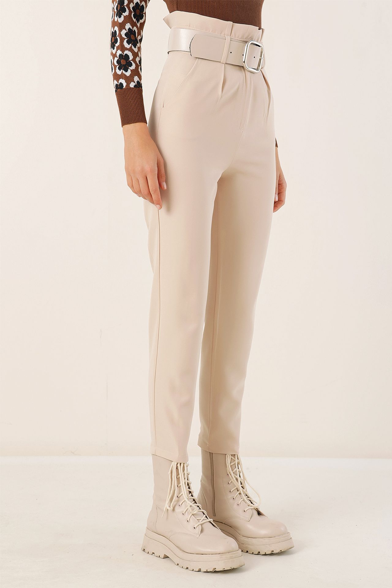 BDART Ankle Length Straight Pants with Bow 3