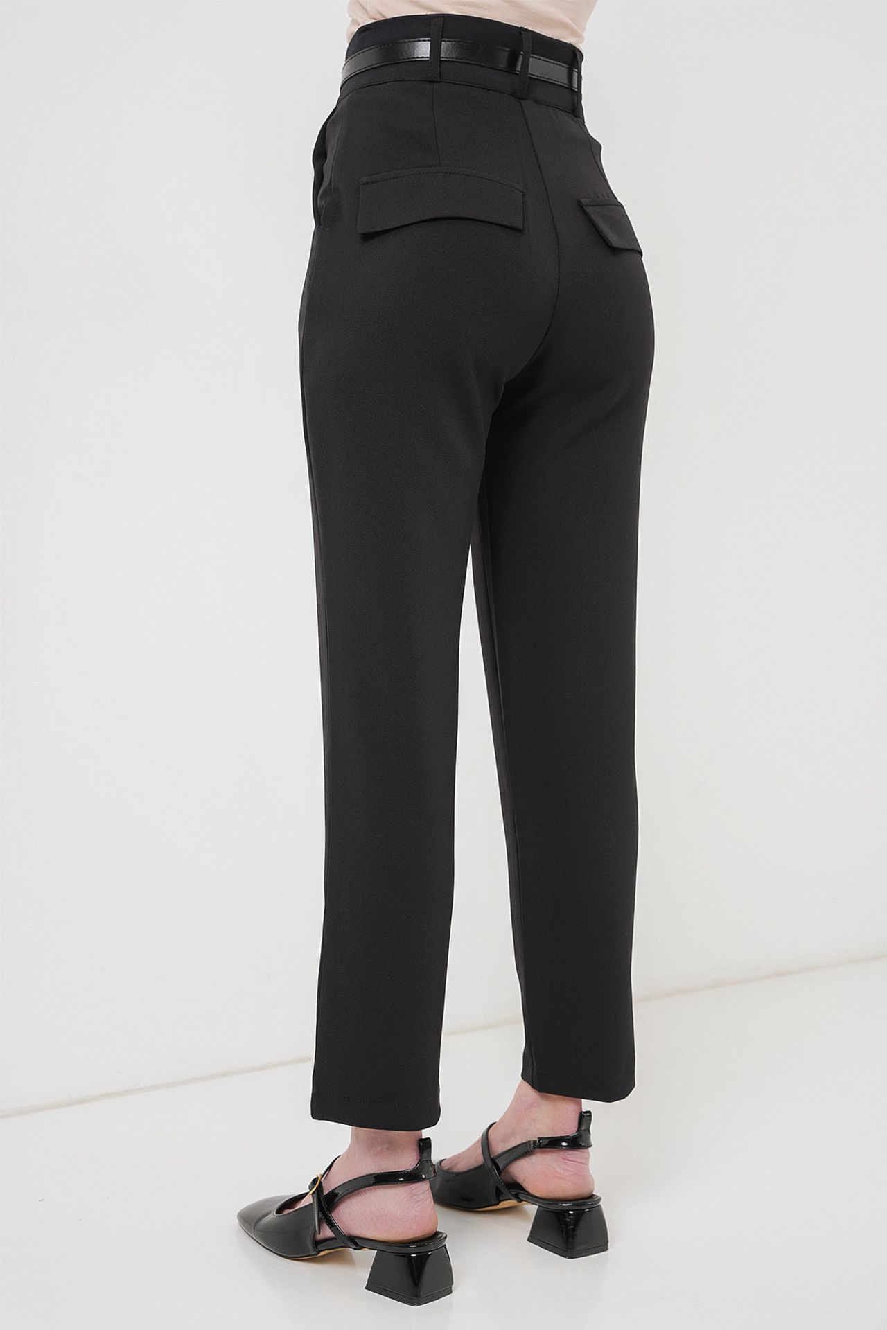 BDART Regular Fit Straight Leg Pants with Zipper Closure 6