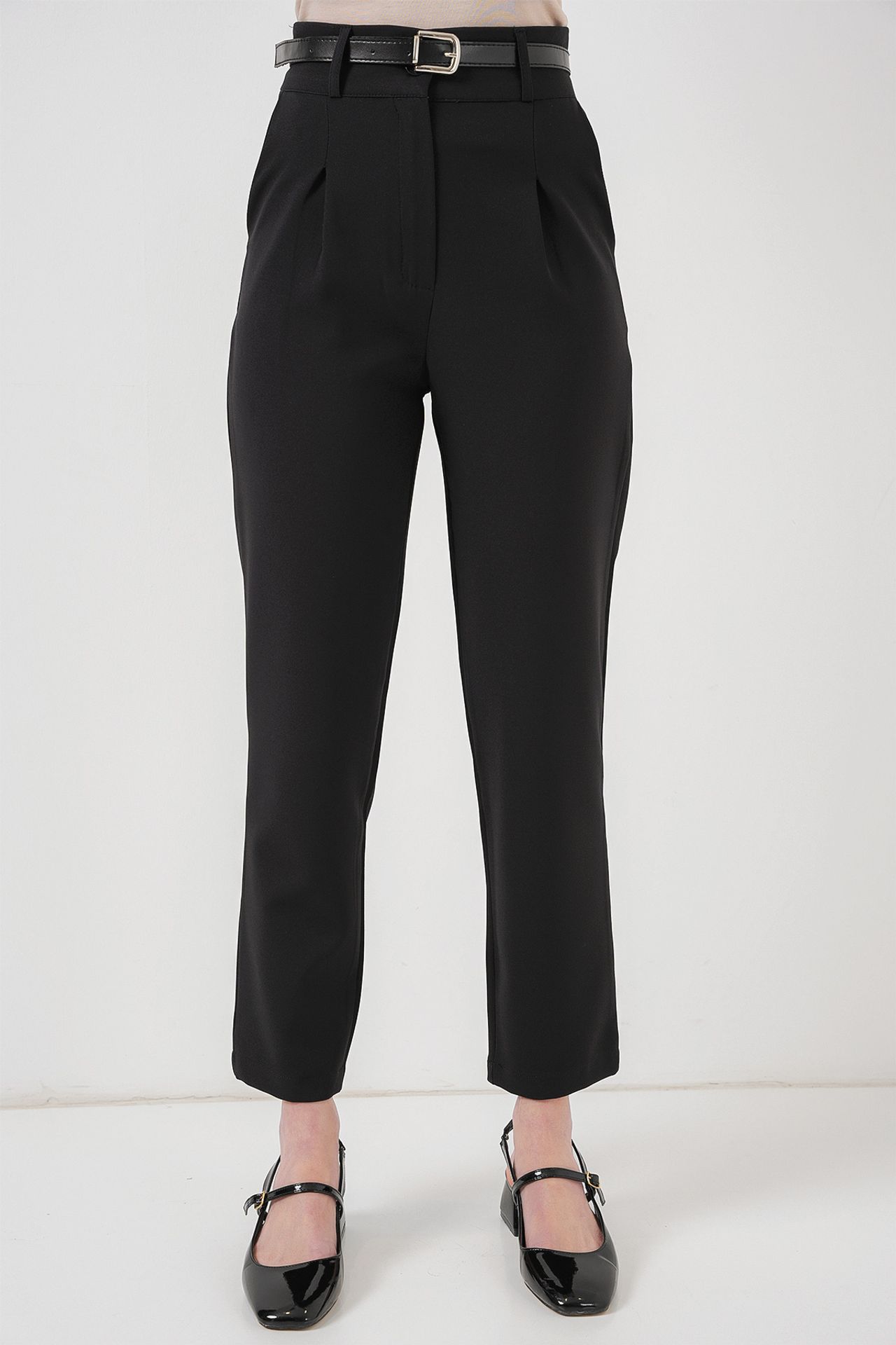 BDART Regular Fit Straight Leg Pants with Zipper Closure 4