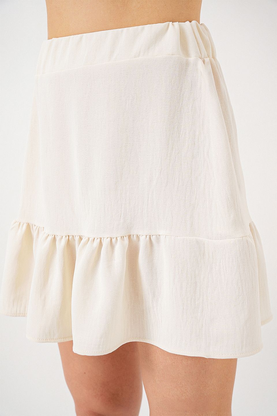 HiCCUP - White Balloon Mini Skirt Women