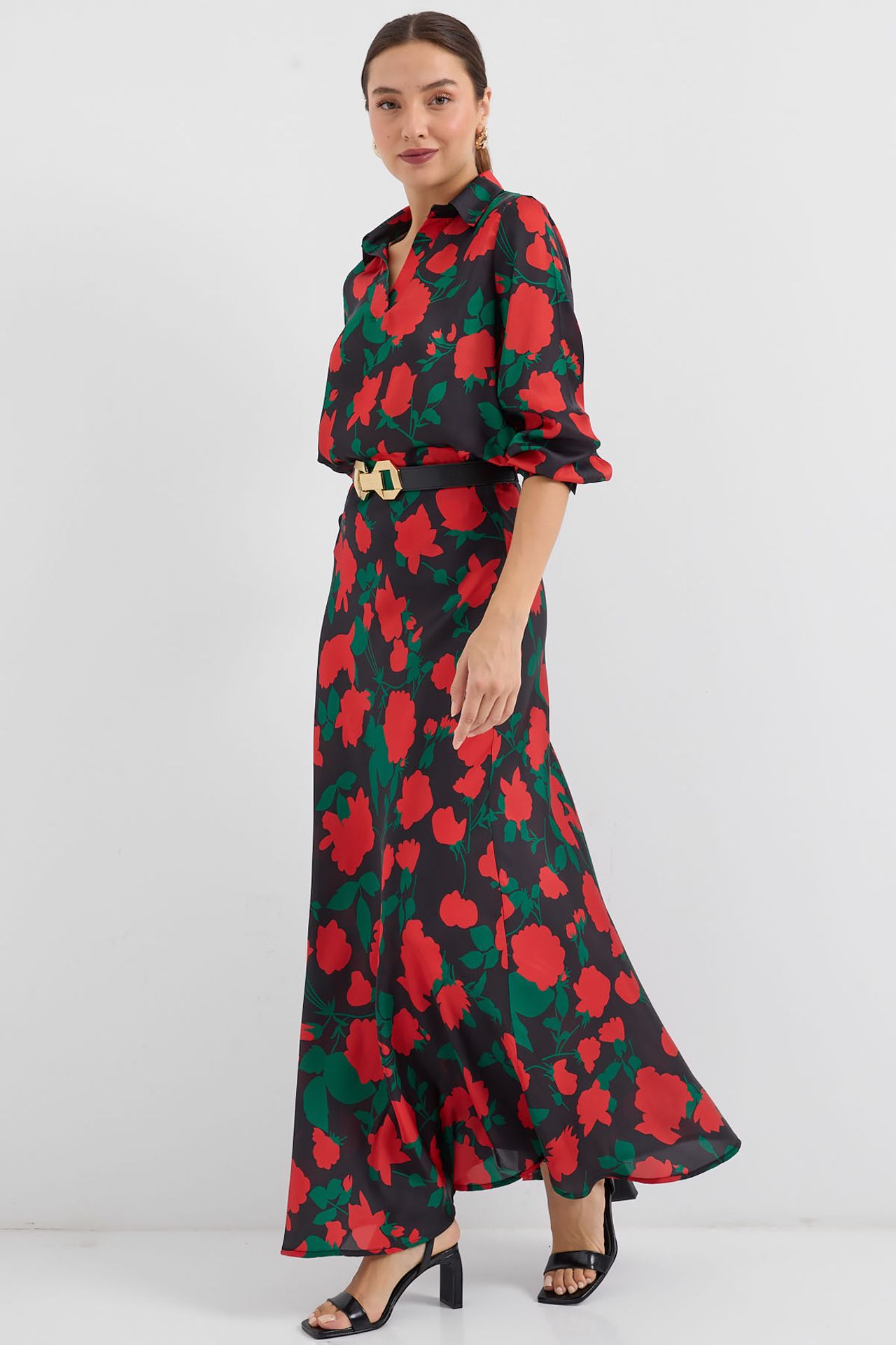BDART Long Sleeve Floral Two-Piece Coord Set