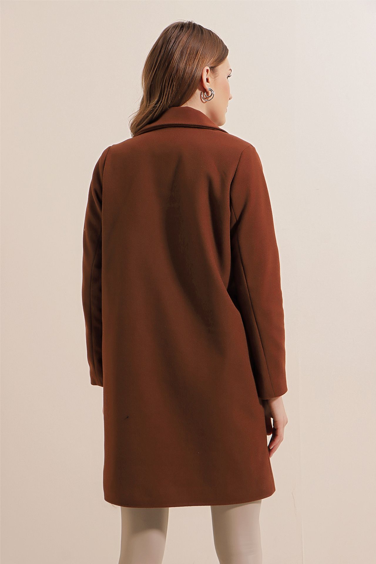 BDART Buttoned Long Coat with Pockets 5