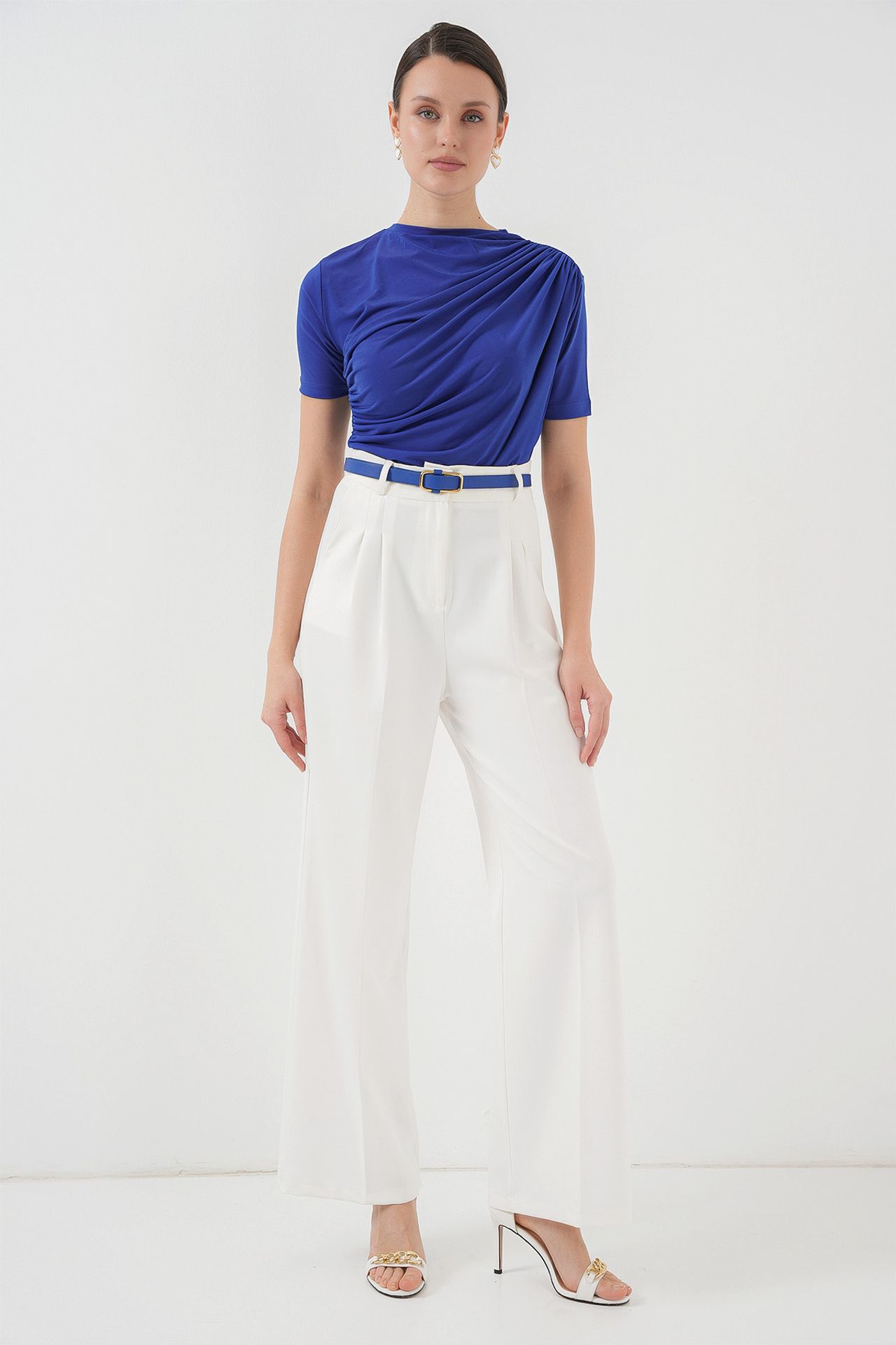 BDART Fitted Cowl Neck Blouse 2