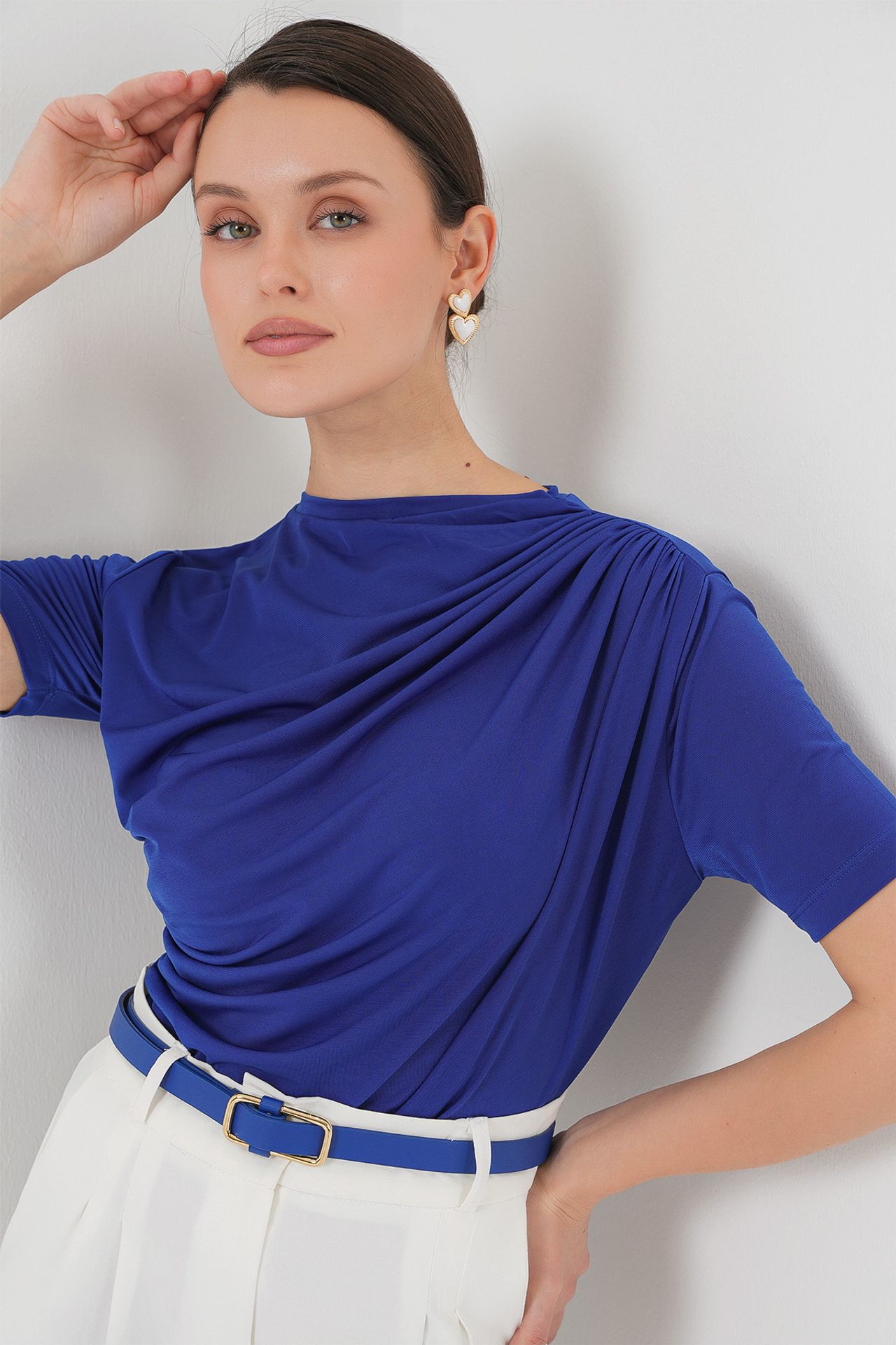 BDART Fitted Cowl Neck Blouse 3