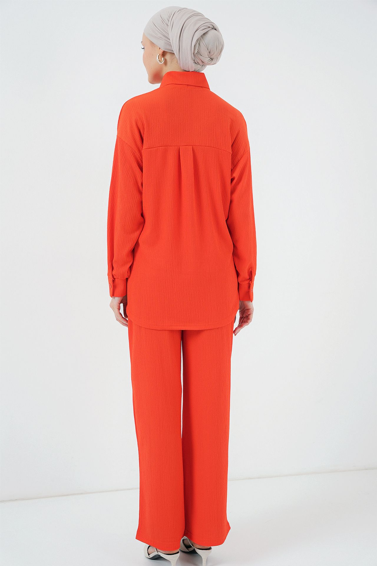 BDART Oversized Shirt & Pants Two-Piece Coord Set