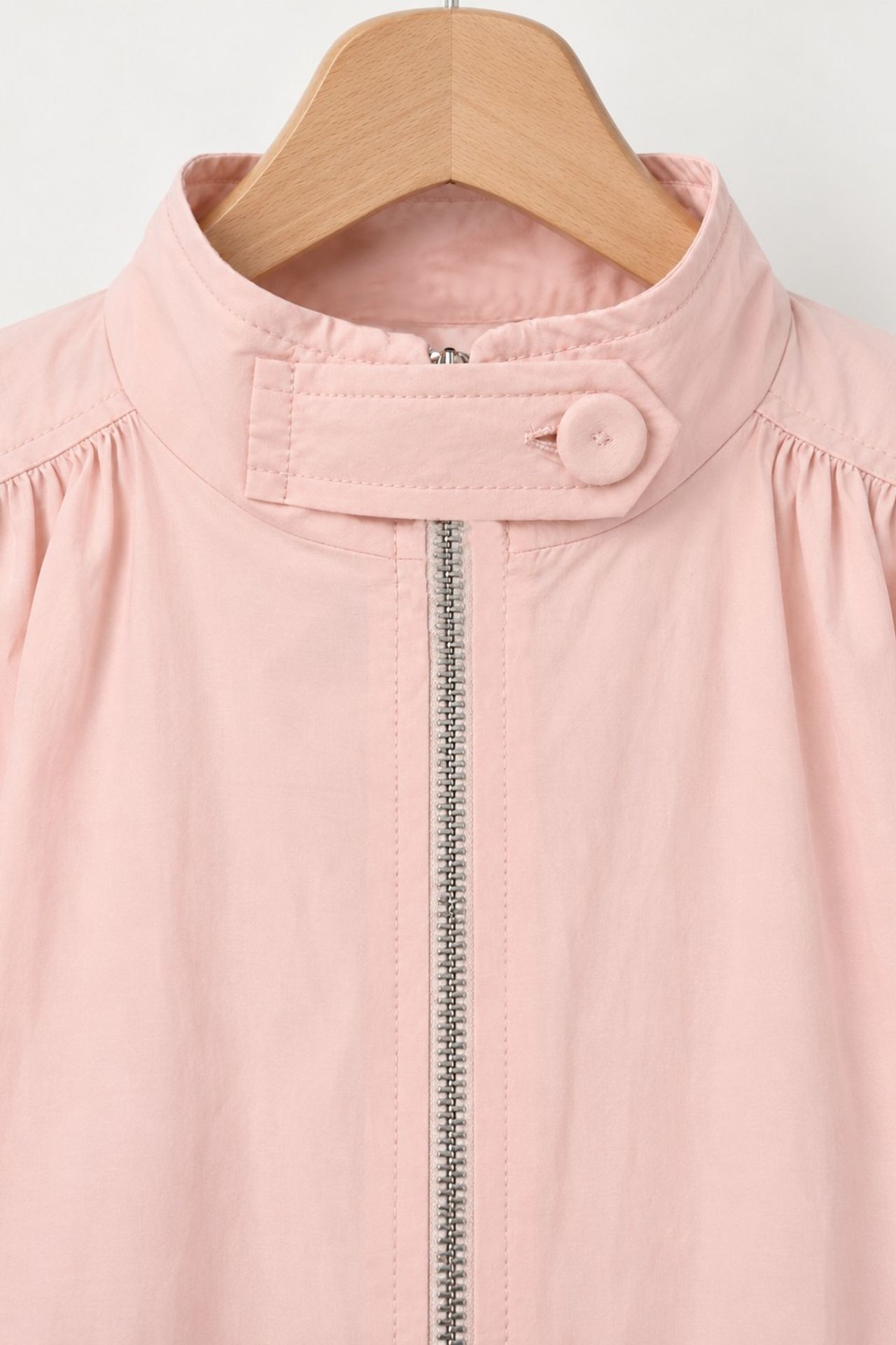 Balloon Sleeve Trench Coat 4