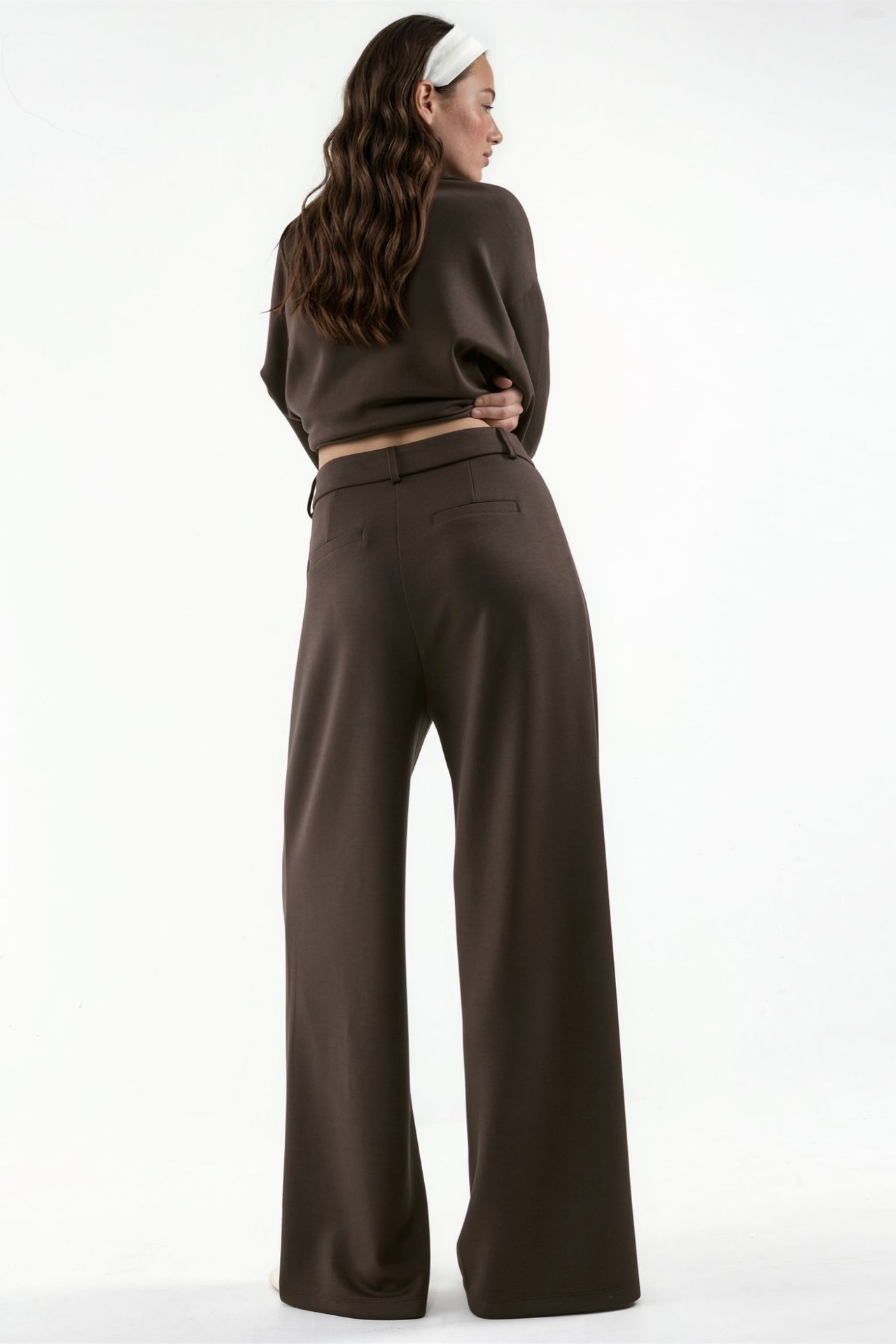 Soft Textured Trousers 4