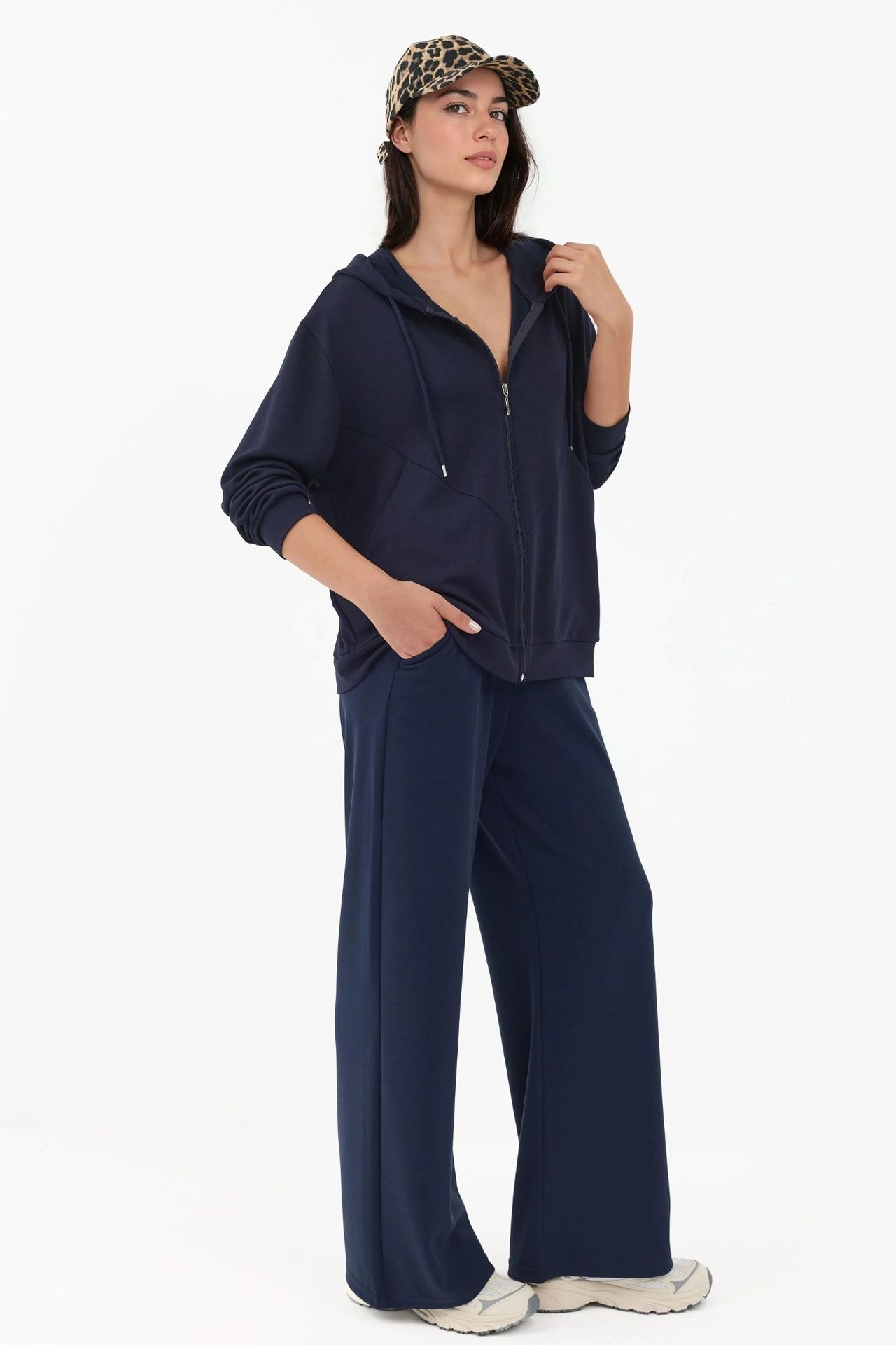 Soft Touch Full Zip Hoodie Sweatshirt 3