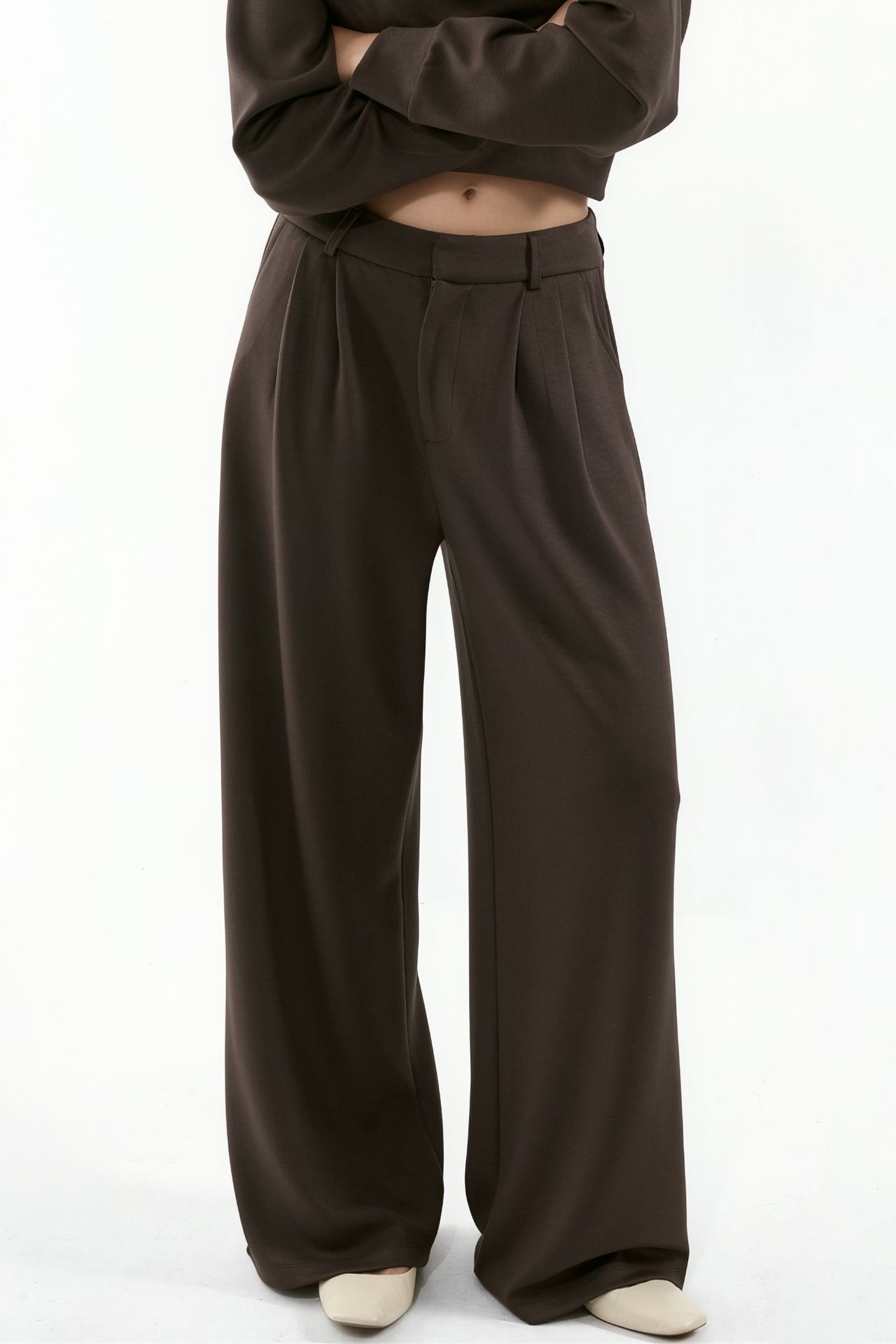 Soft Textured Trousers 2