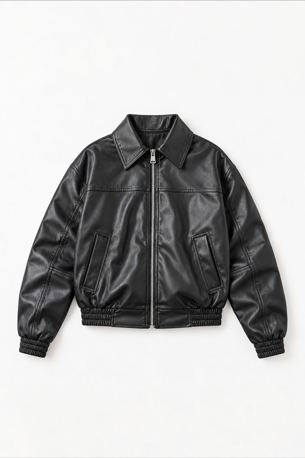 Faux Leather Jacket 4