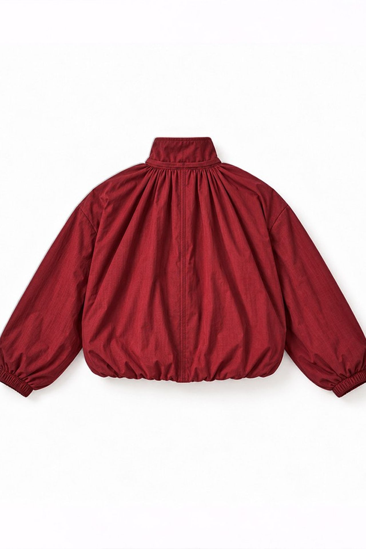 Oversize Dik Yakalı Bomber Ceket 7