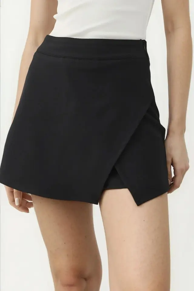 High Waist Mini Skorts