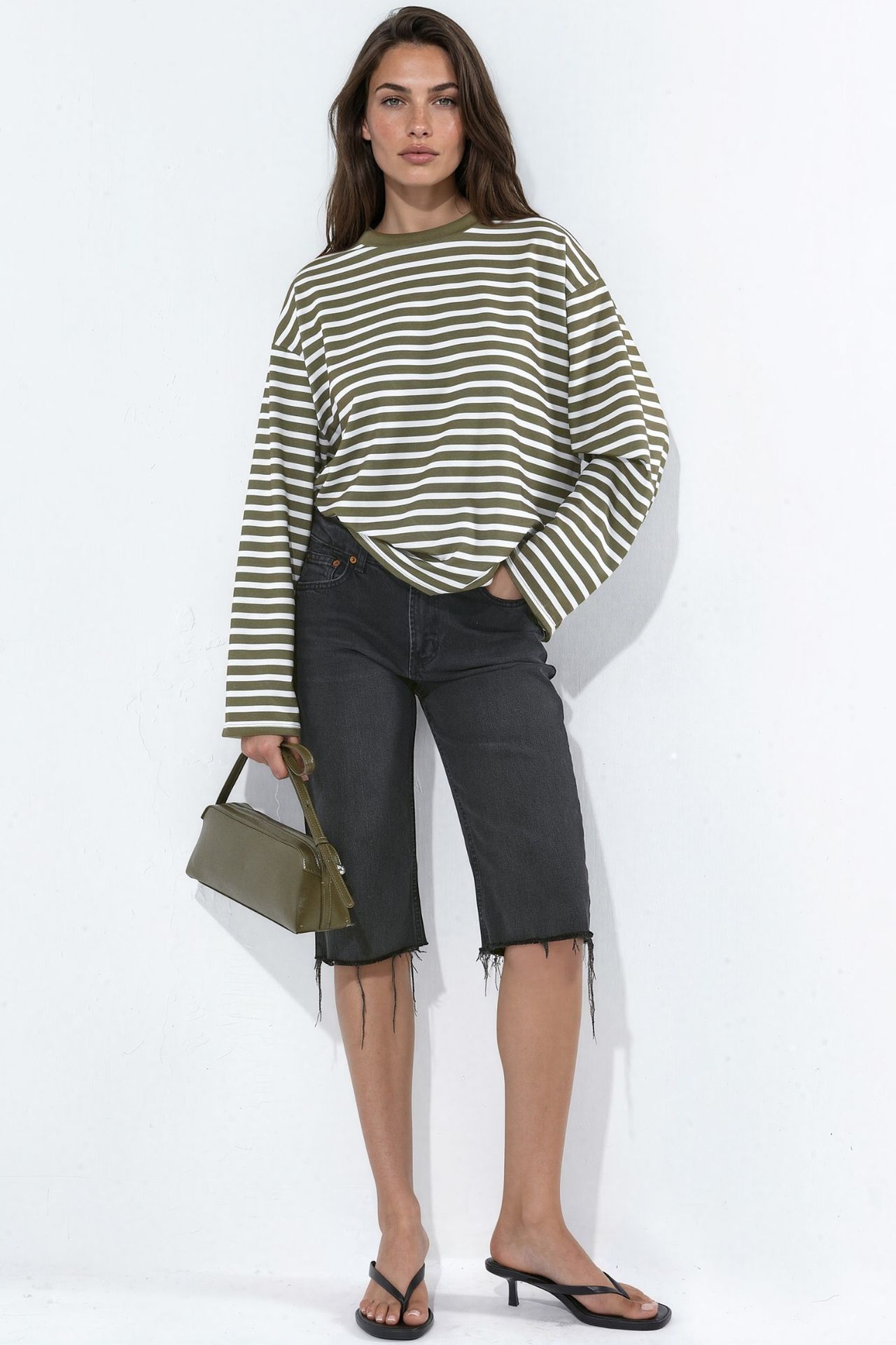 Striped Long Sleeve T-Shirt 2