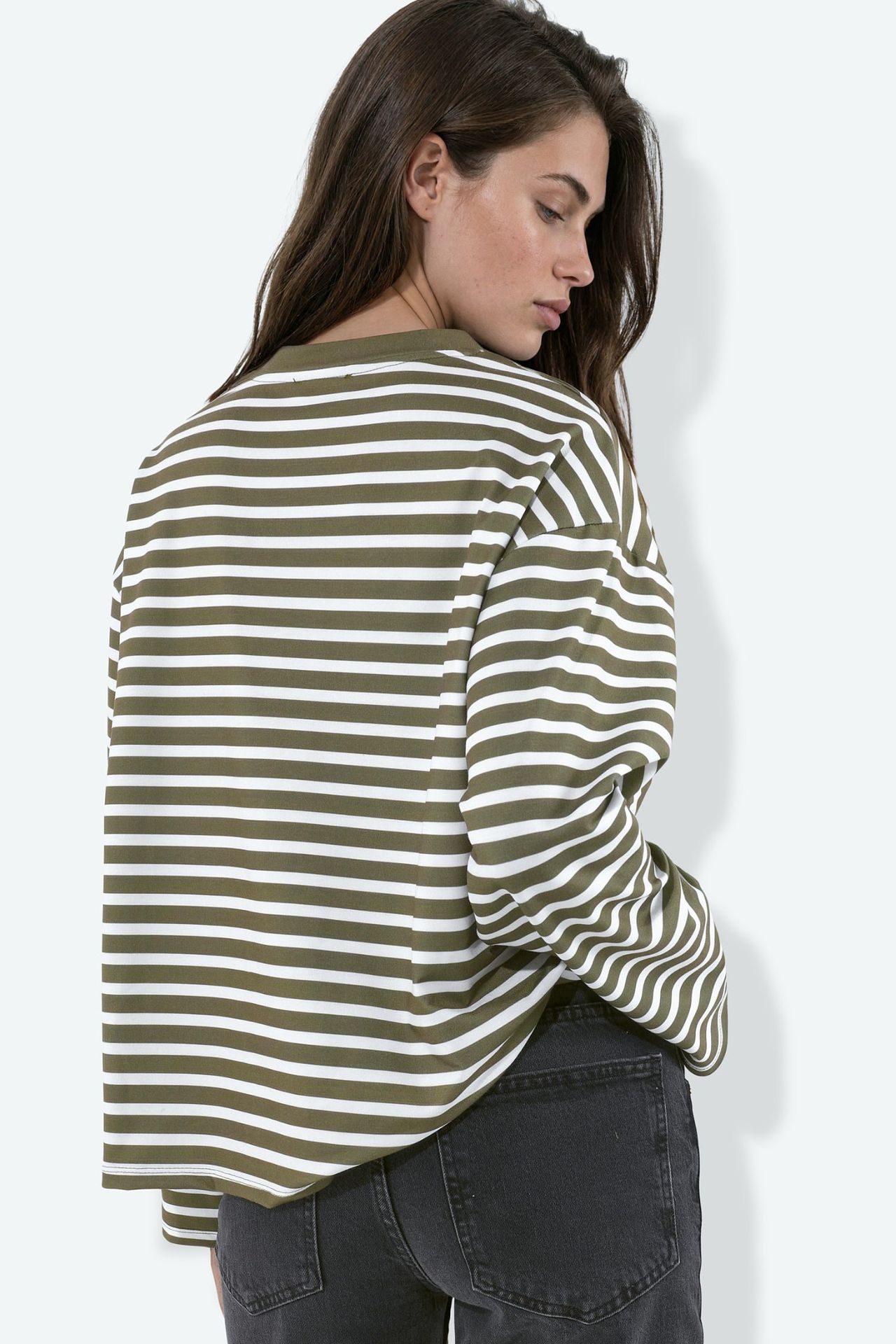 Striped Long Sleeve T-Shirt 4