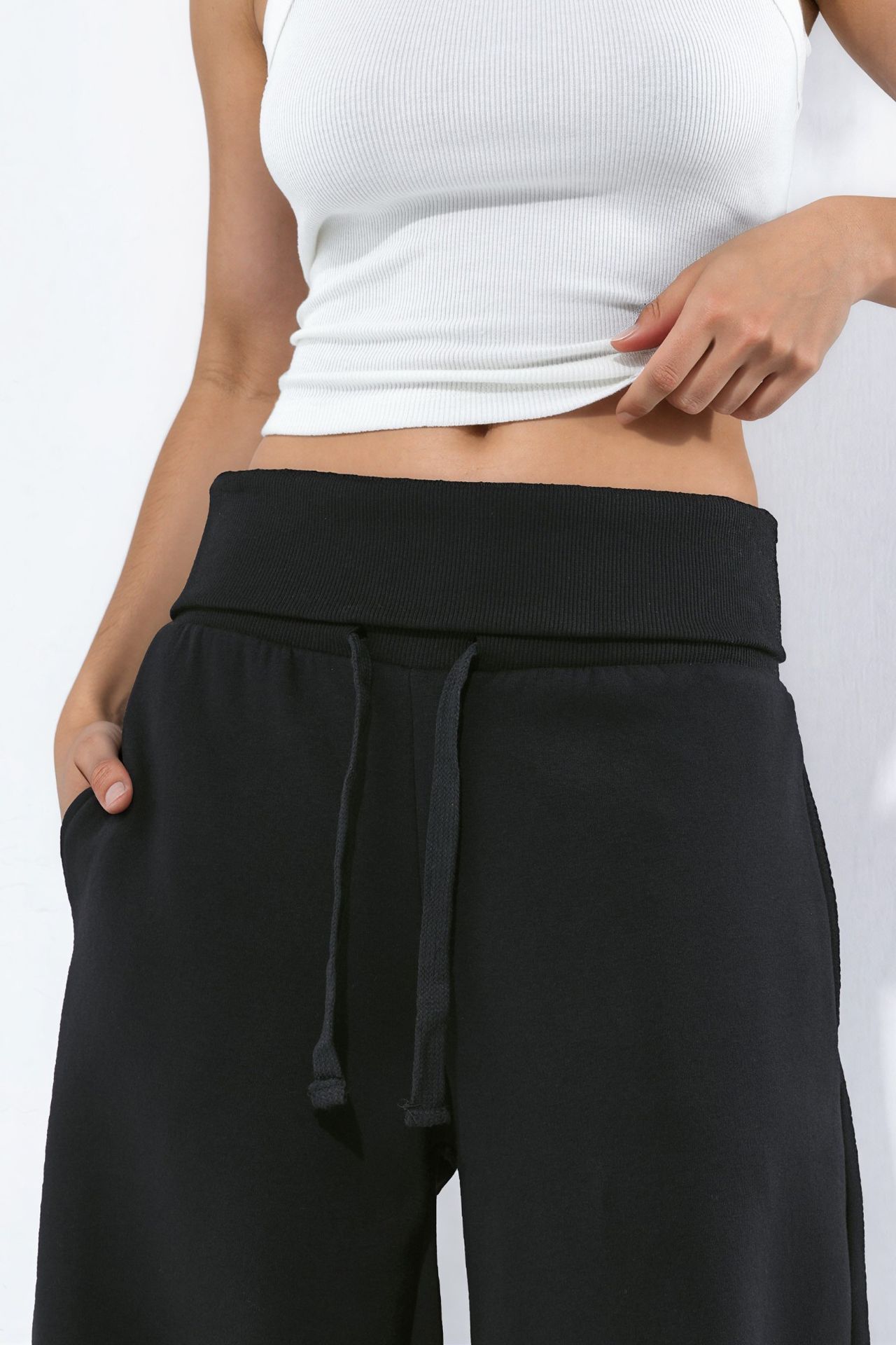 Barrel Fit Brushed Sweatpants