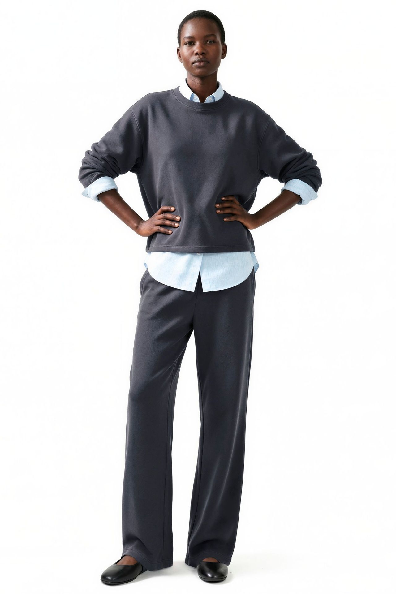 2-Piece Cotton Sweatshirt Set 1
