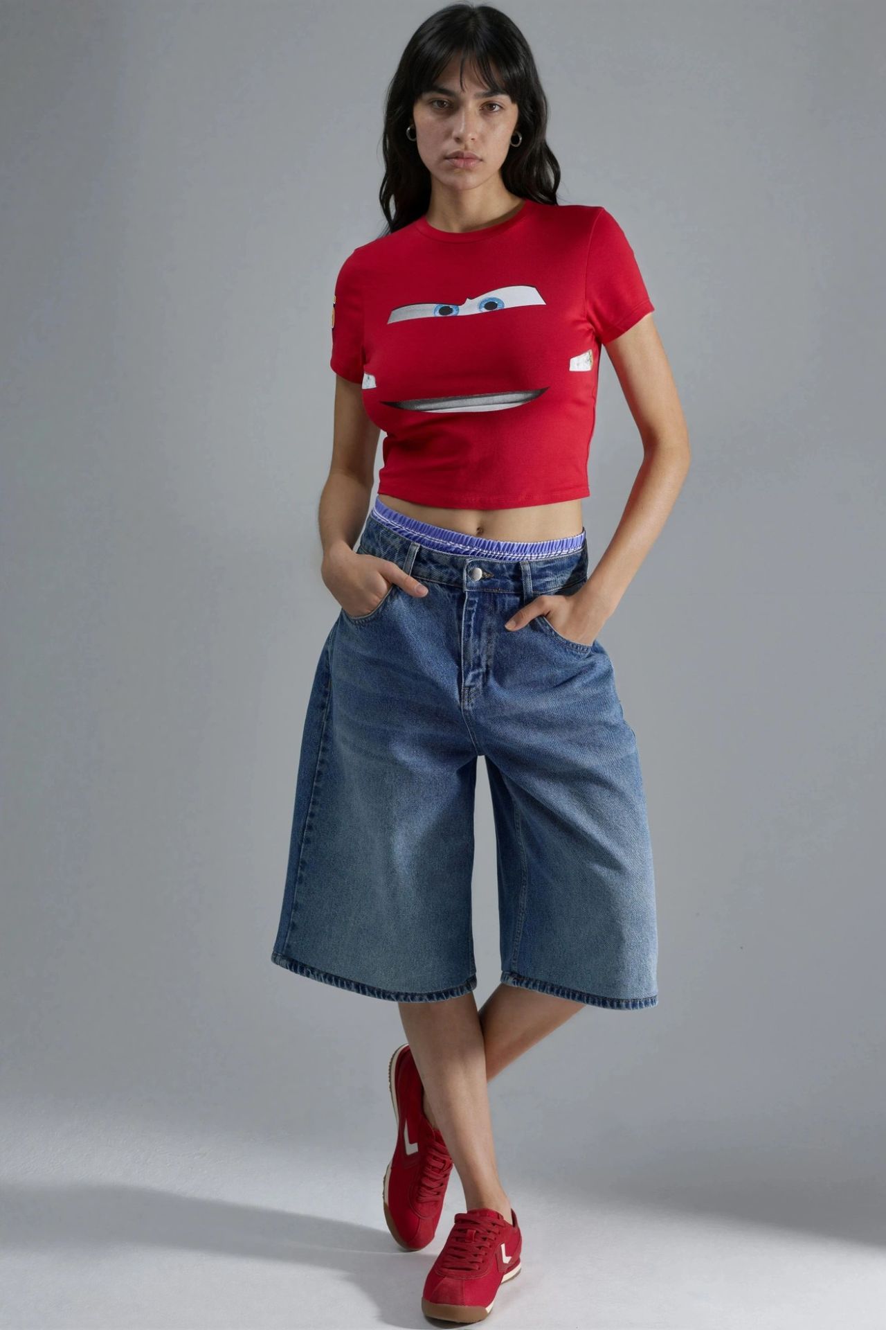 Short Sleeve Car Print T-Shirt 7