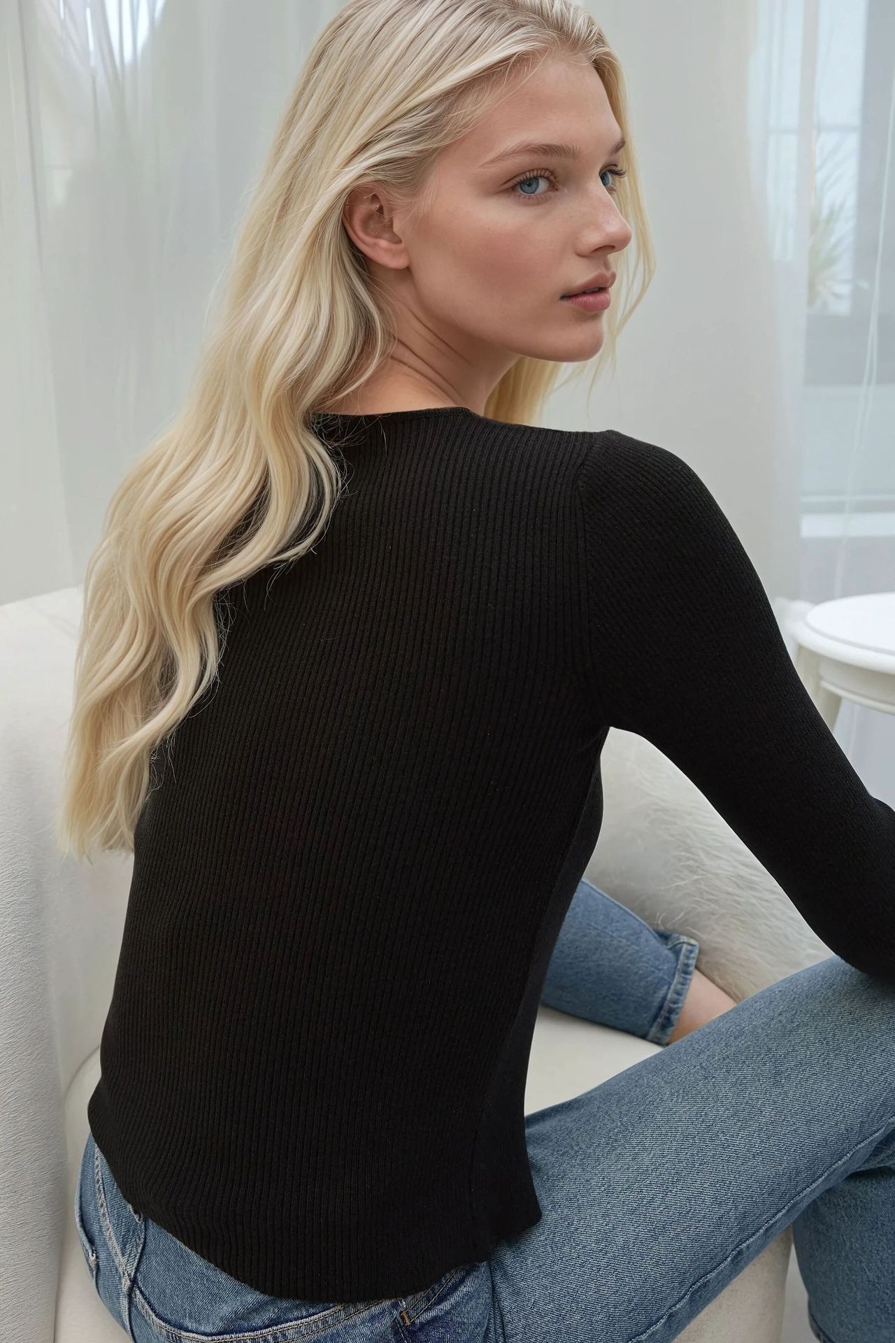 Long Sleeve Buttoned Cardigan