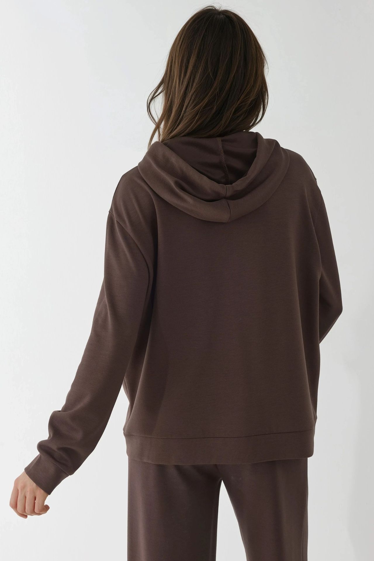 Soft Touch Full Zip Hoodie Sweatshirt