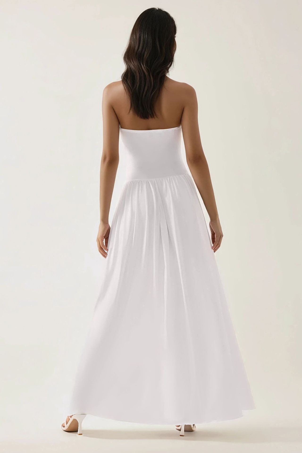 Sofie Strapless Fitted Maxi Dress