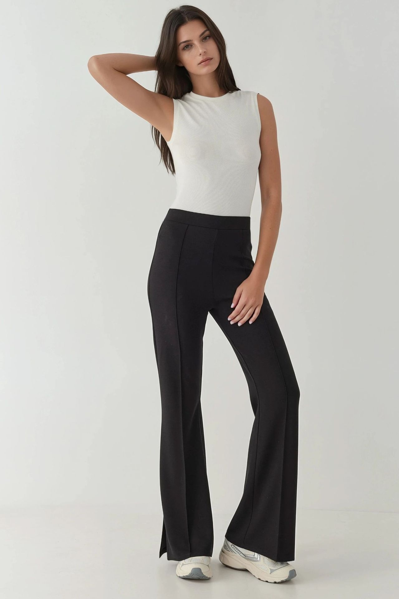 High Waist Flare Pants 8